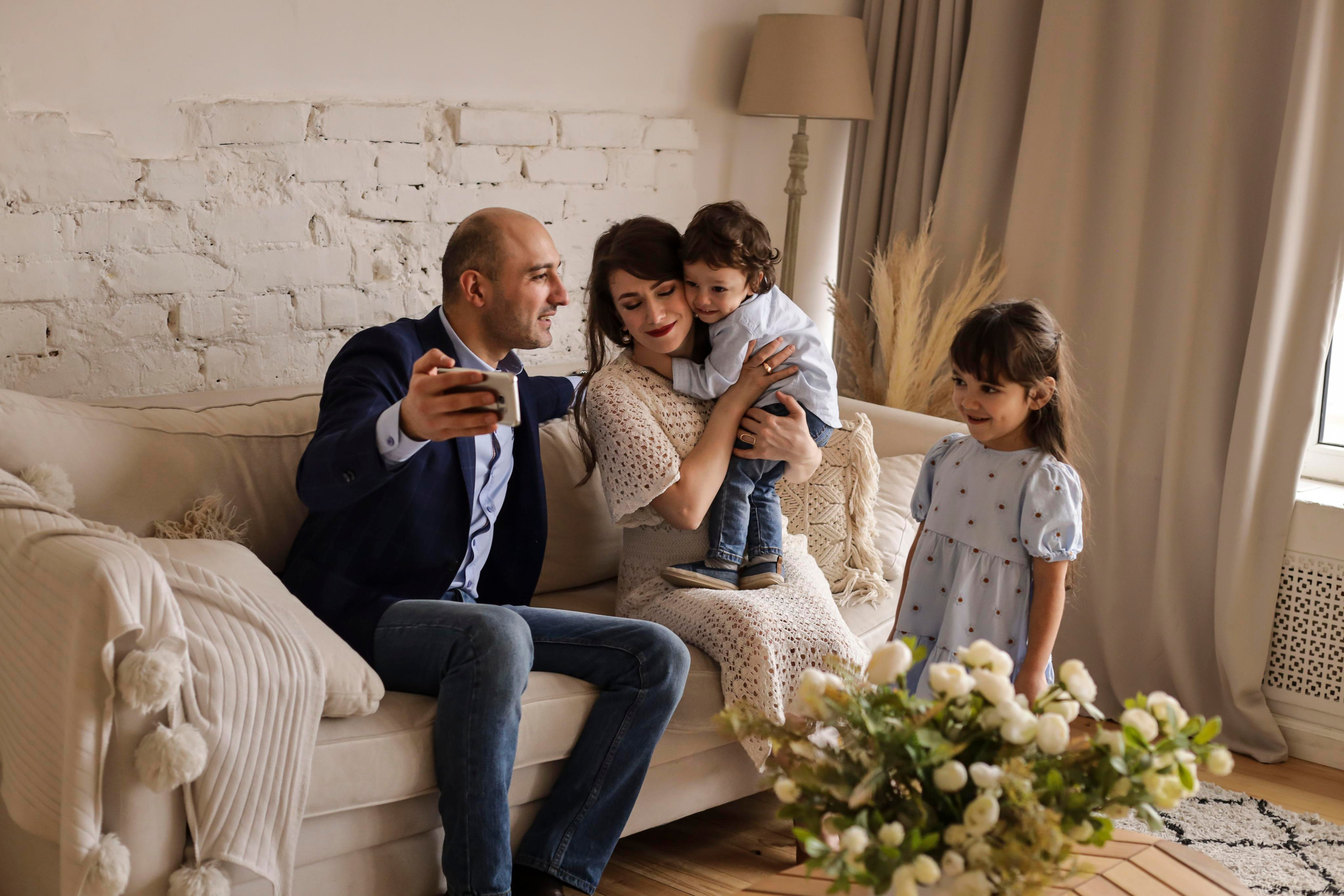 Семья Лейлы. Семейный фотограф и фотограф новорожденных в Санкт-Петербурге Алина Фе