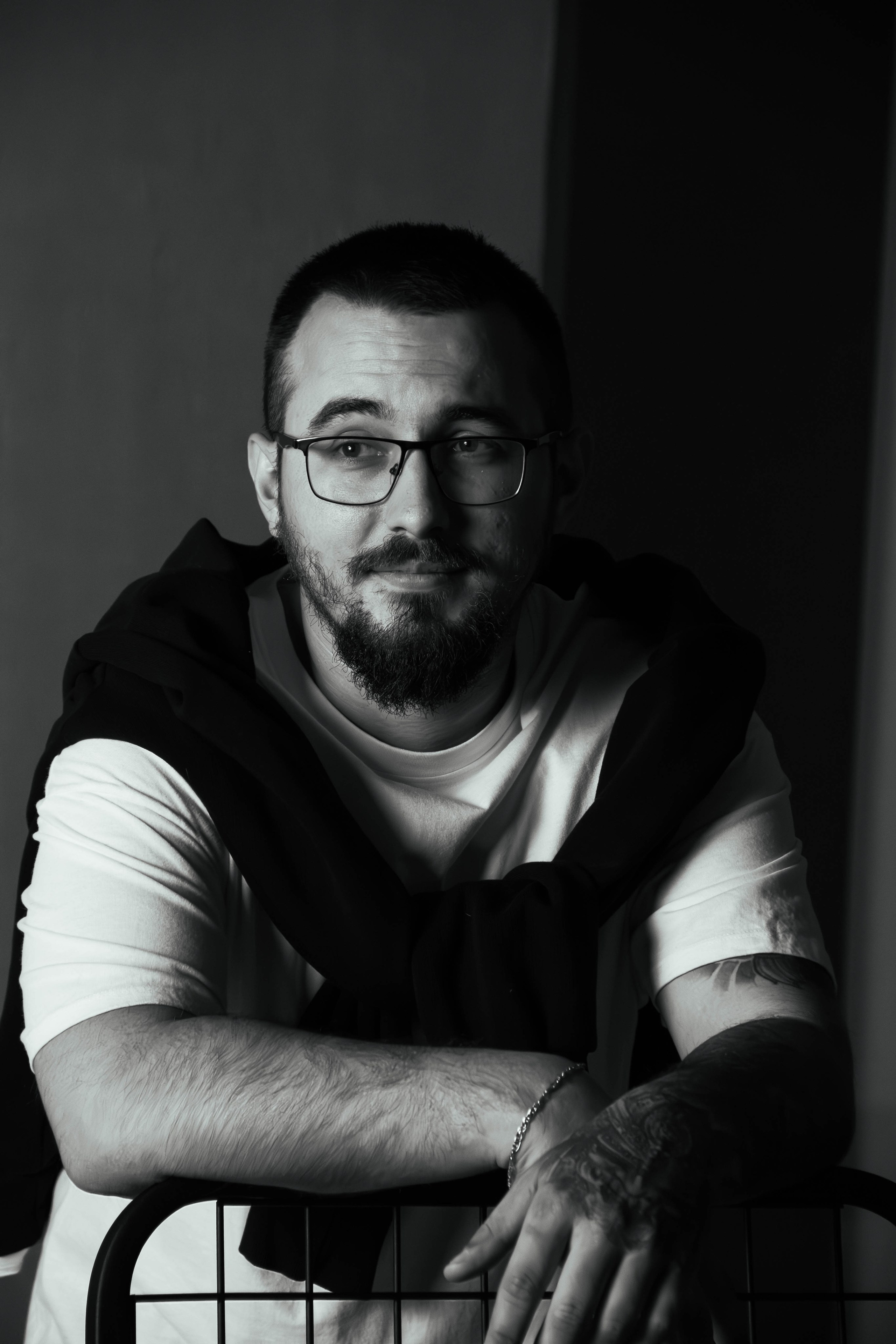 Мужской портрет. Фотограф Елизавета Хамович Омск