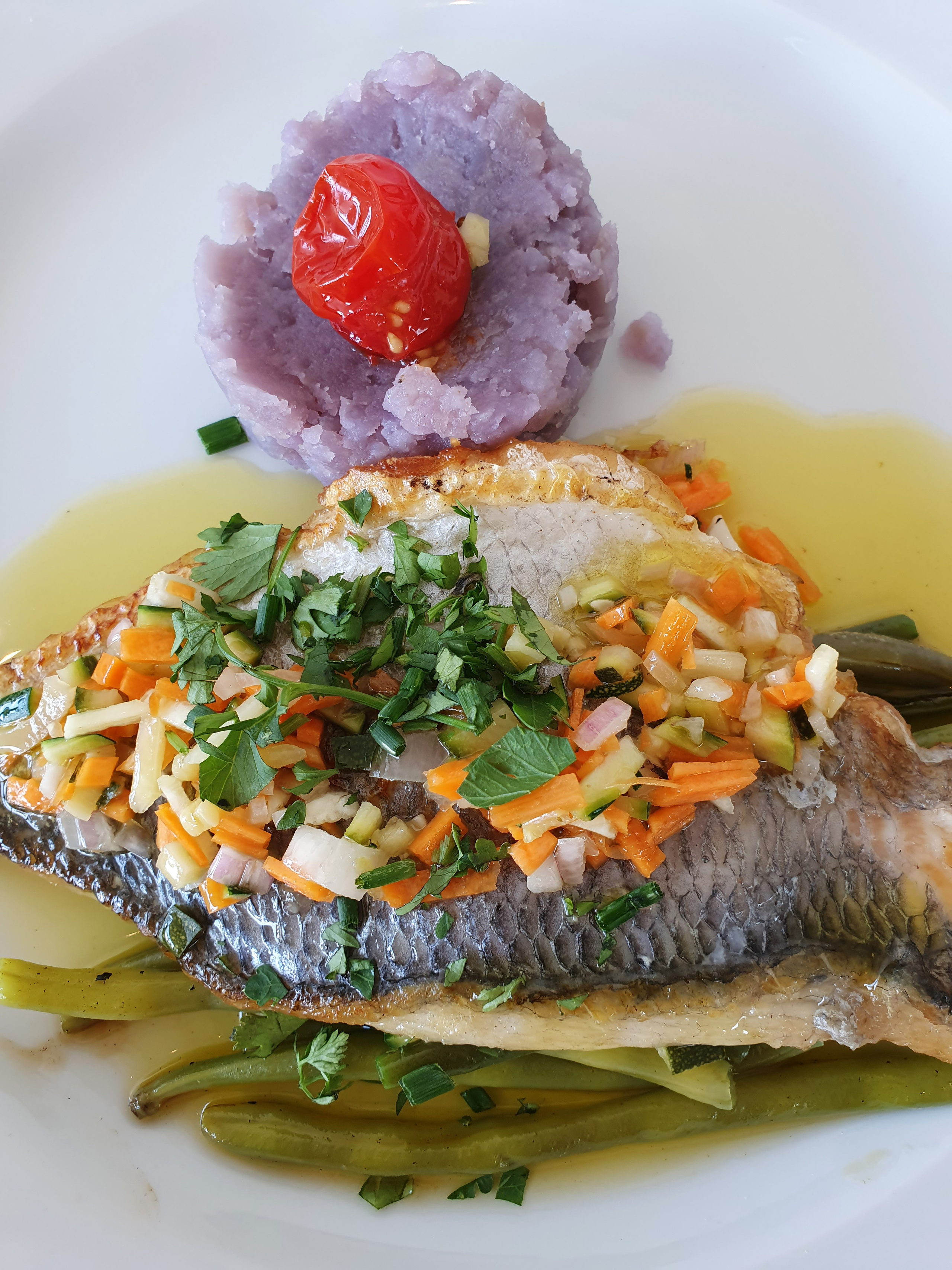 Рыба в стиле Рауля Дюфи