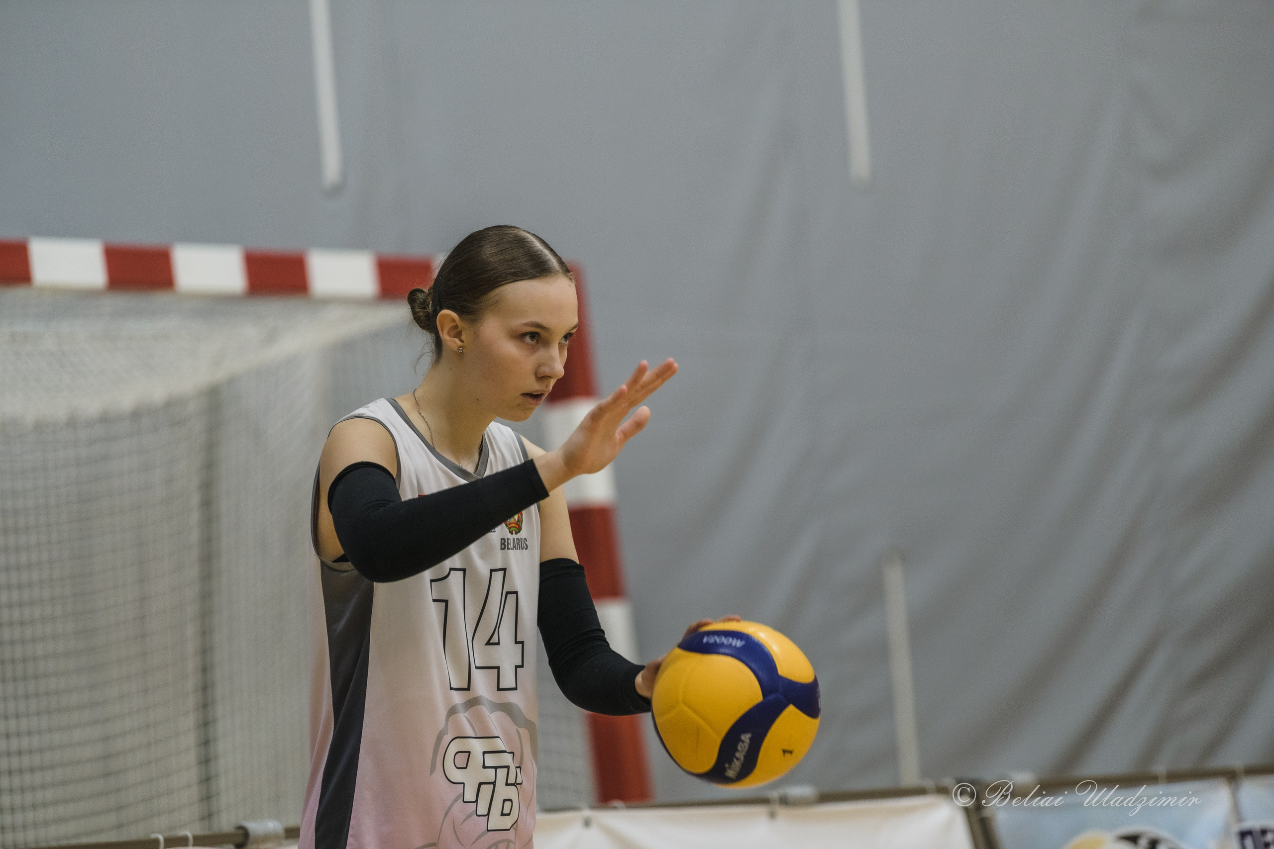 Первенство Республики Беларусь по волейболу среди девушек 2010–2011 гр. Репортажный фотограф Владимир Беляй
