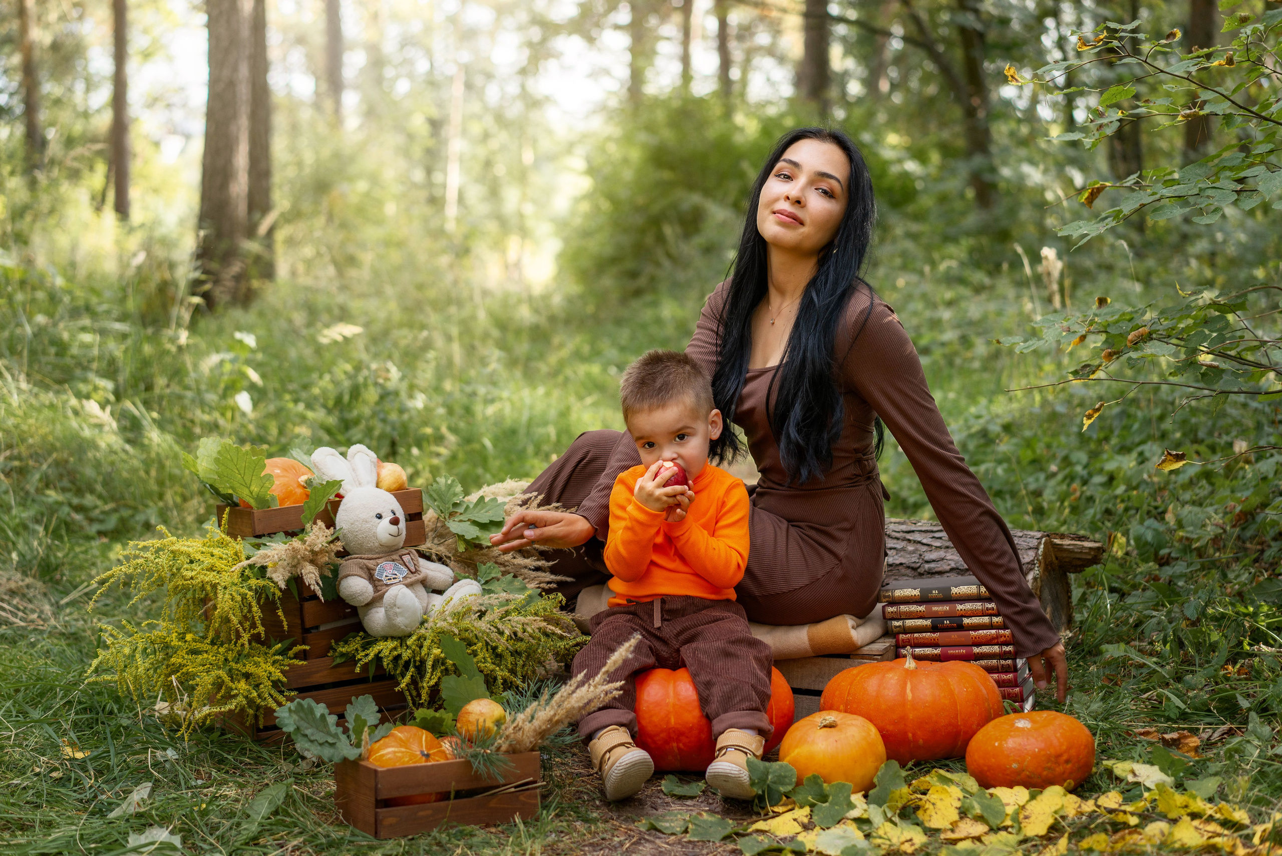 Осенняя семейная