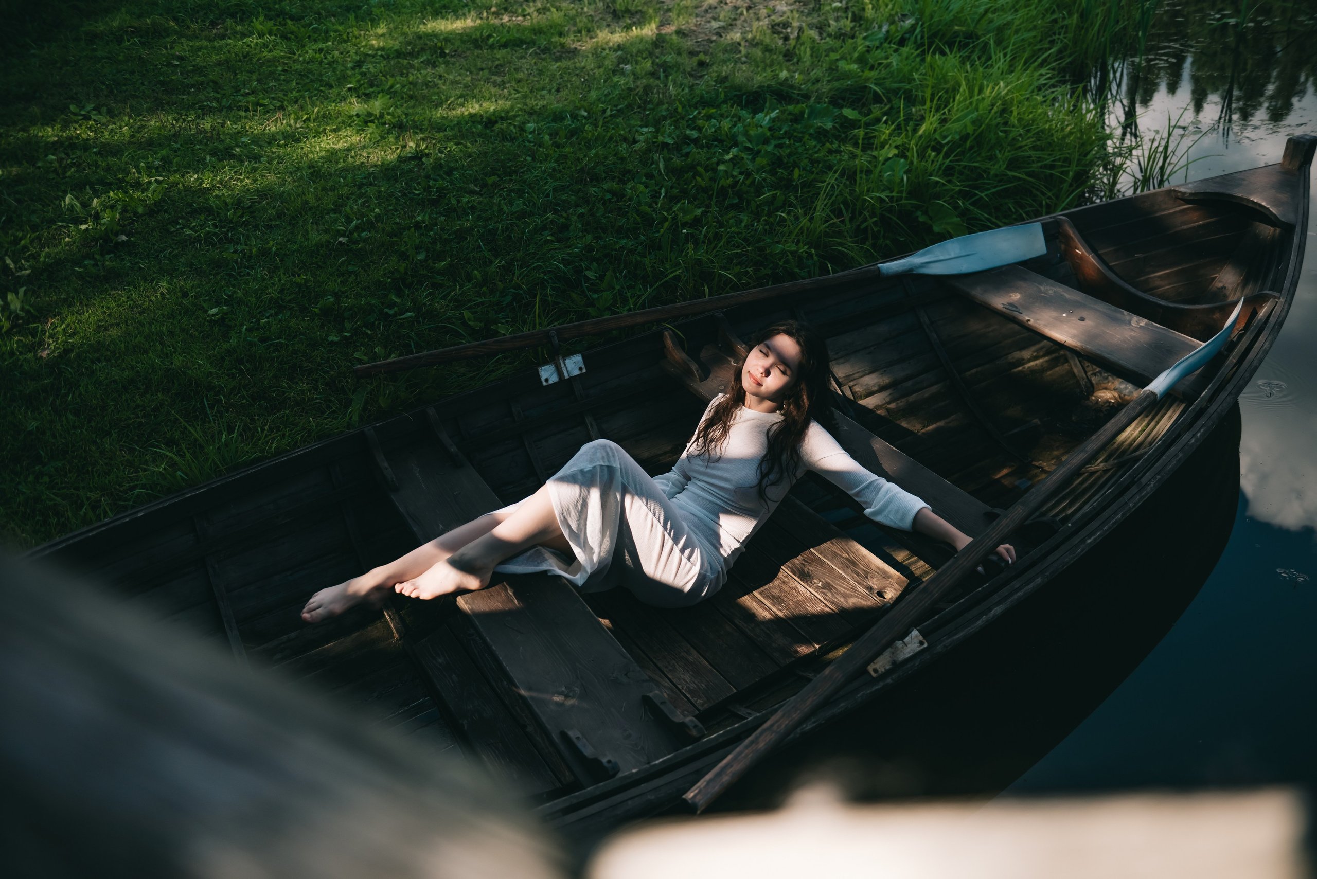 Фотосессия с кувшинками в Таёжной Заимке в г. Кемерово