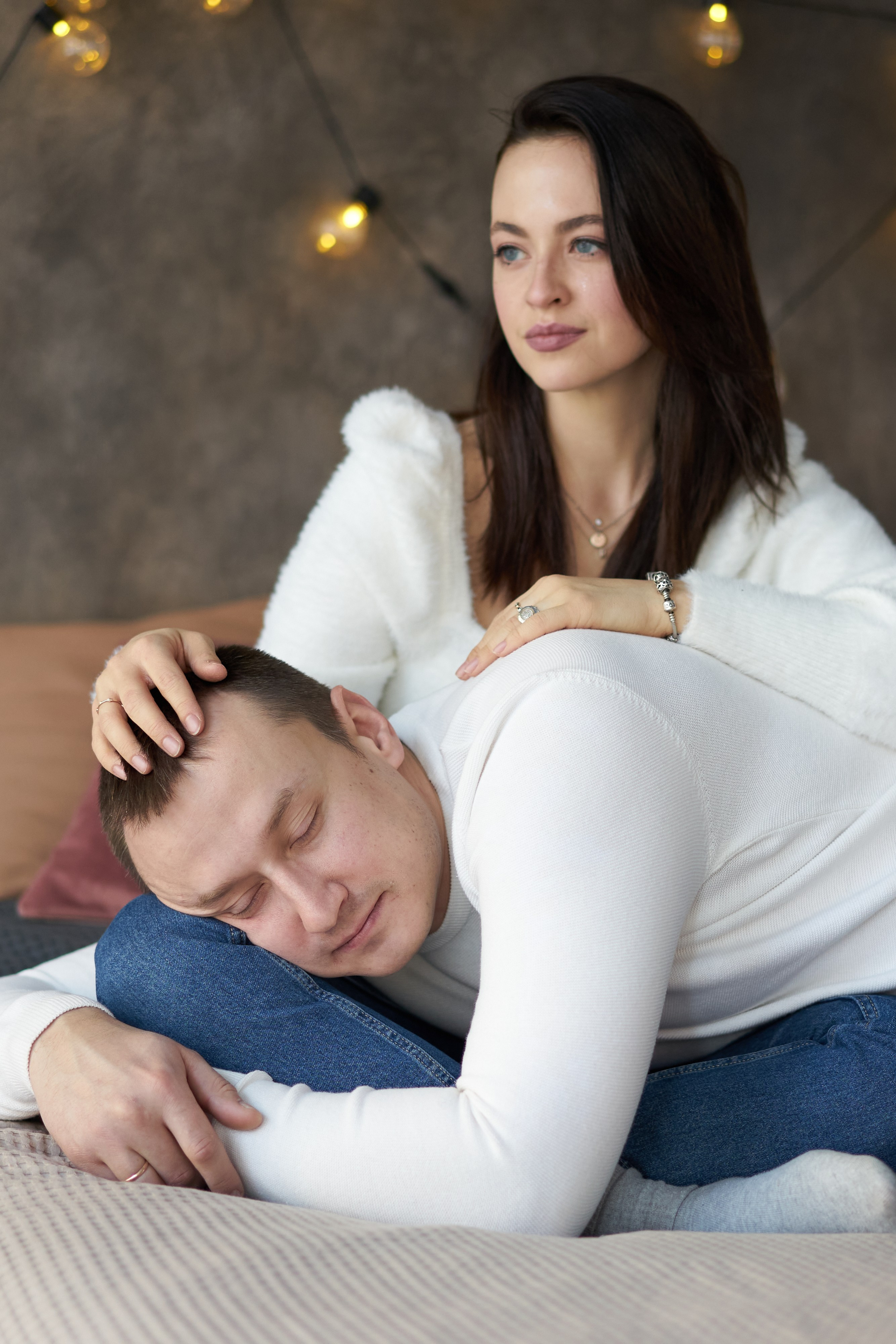 Семейная фотосессия в студии. Фотограф Екатеринбург Кокшарова Александра