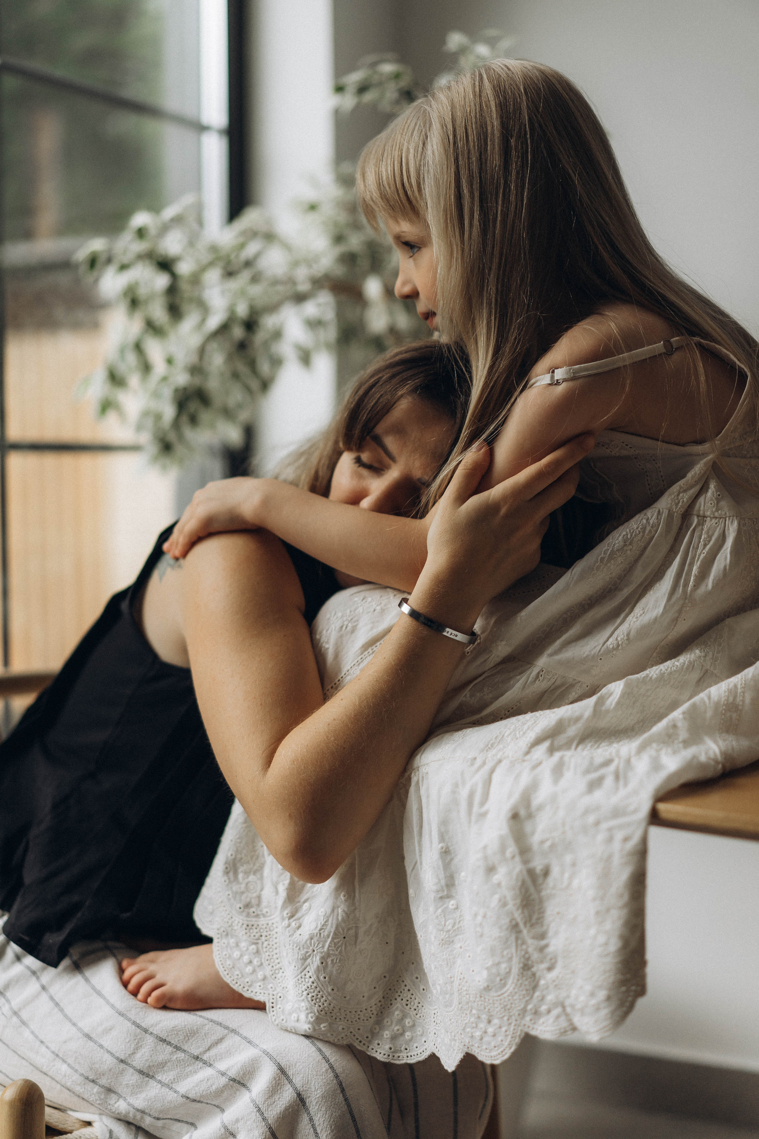 Фотосессия домашняя мама и дочка. Фотограф Екатеринбург Кокшарова Александра