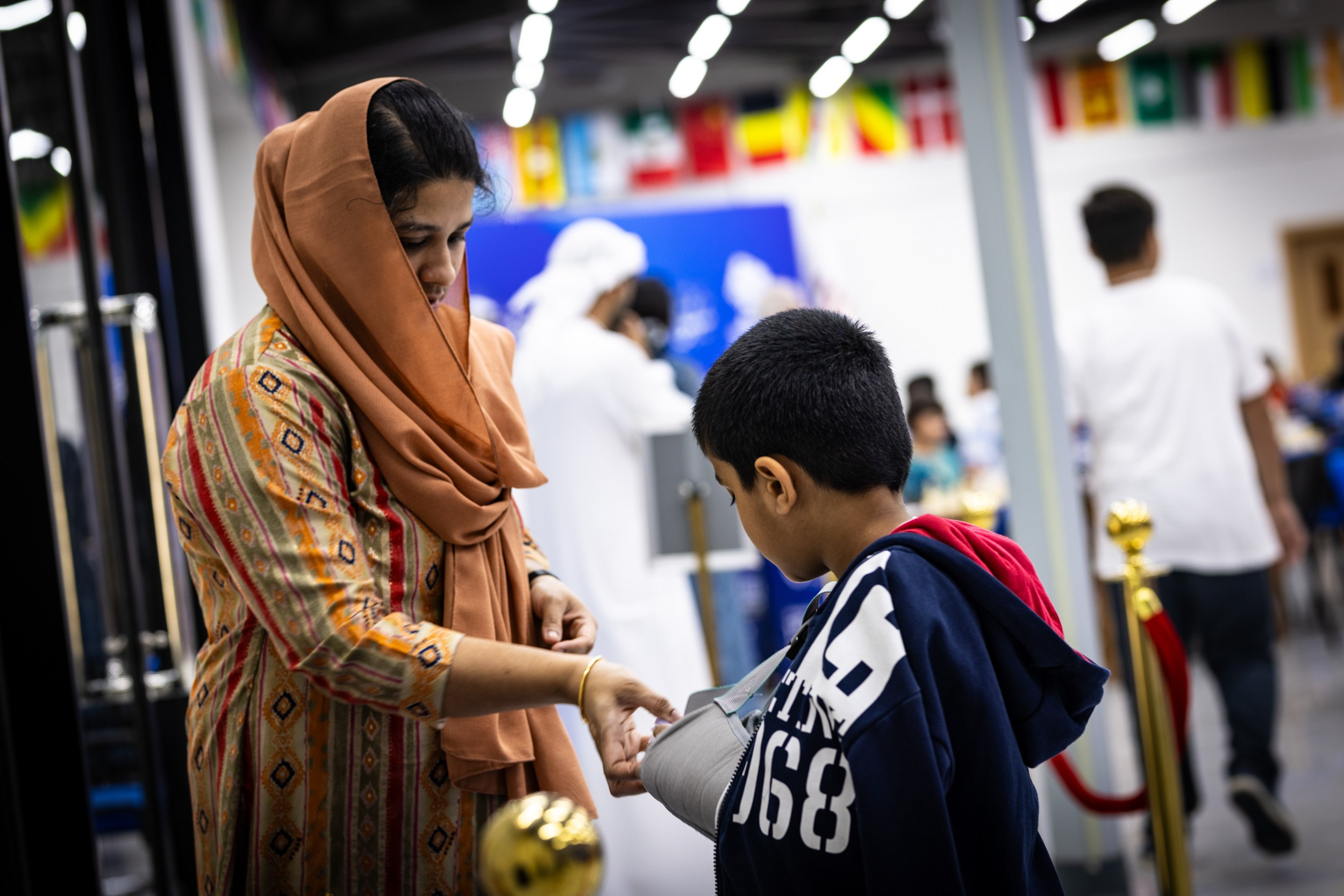 2025.08.27 1st. FUJAIRAH GLOBAL Chess Championship — Round4. Фотограф Анна Штурман (репортажная съёмка любых событий и мероприятий) Anna Shtourman photographer