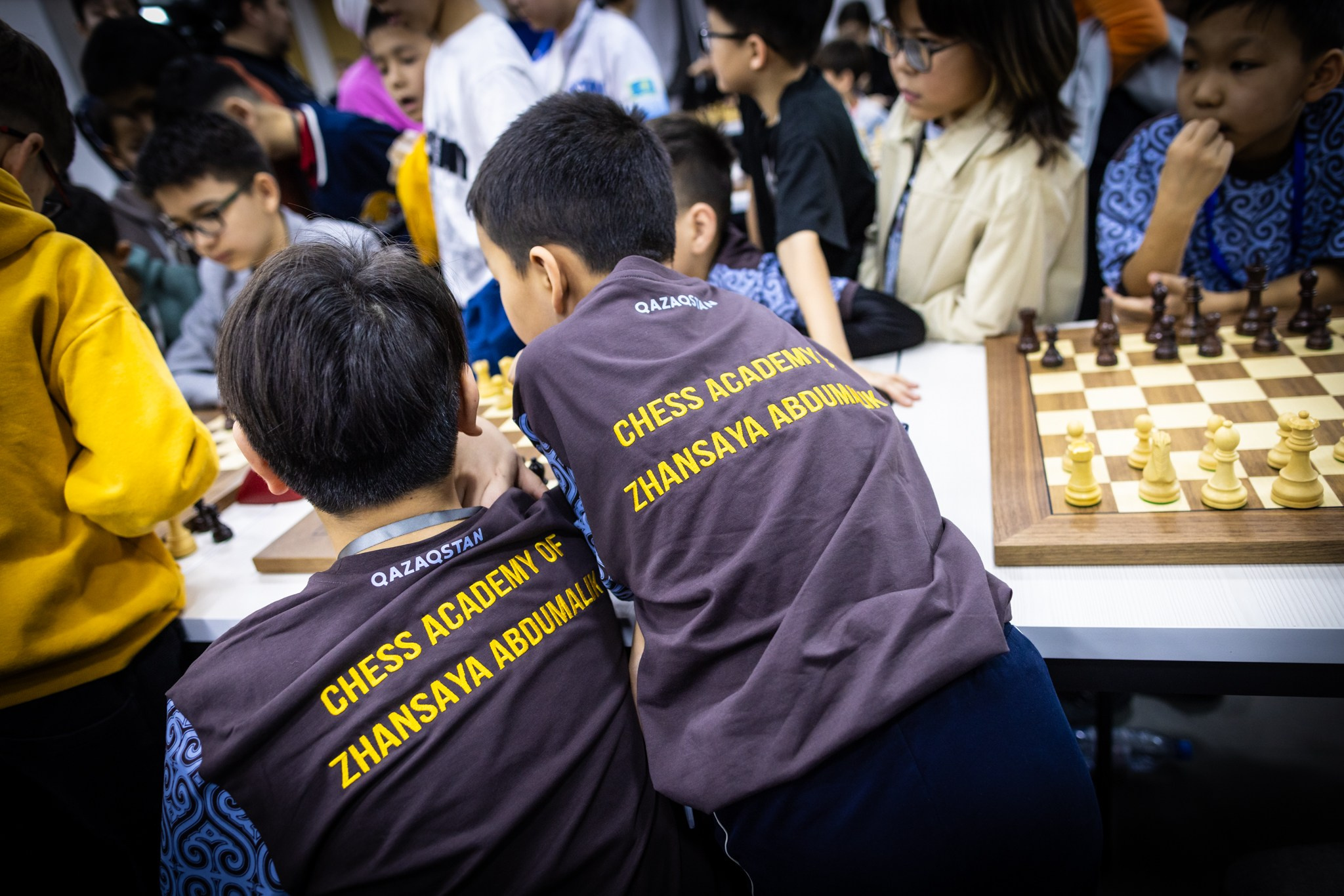 2025.02.01 KAZAKHMYS Youth Team Chess CUP 2025 — Day1_rapid. Фотограф Анна Штурман (репортажная съёмка любых событий и мероприятий) Anna Shtourman photographer