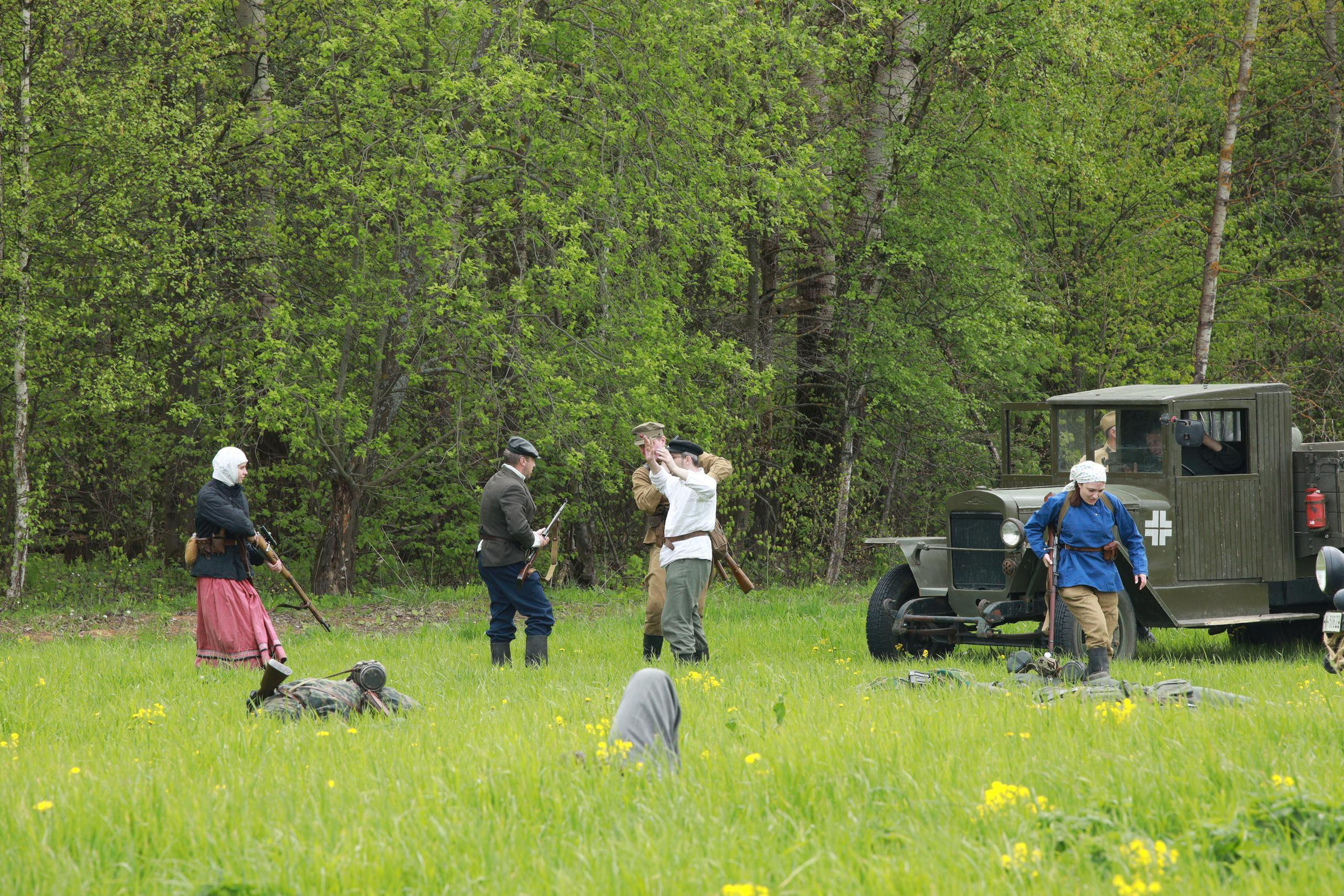 Репортаж с фестиваля реконструкции «Лесные мстители» г. Алексин. Фотограф в Туле Крупский АнДРей. Фотостудия «КАДР71» в Туле