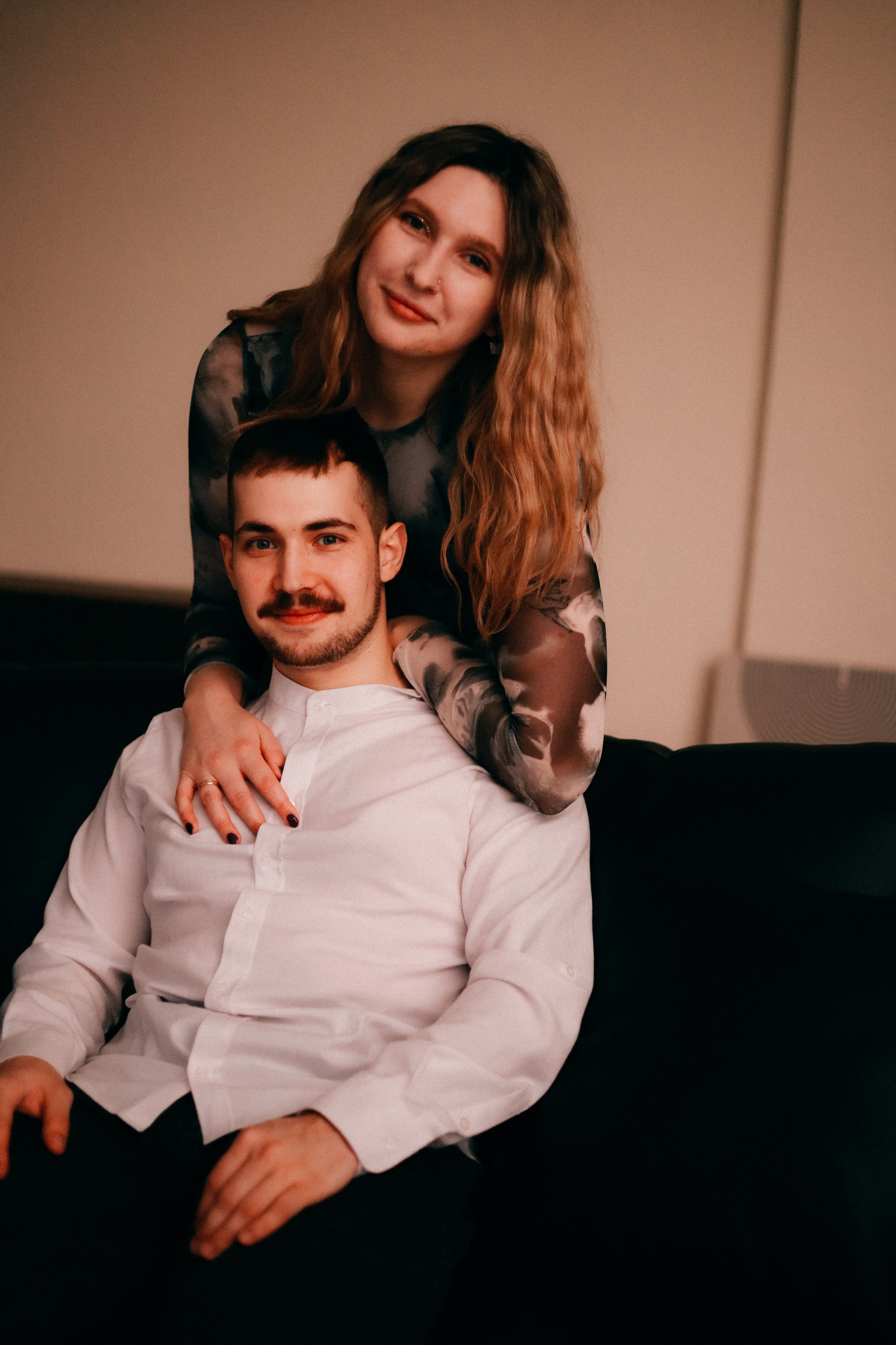 Оля, Антон и сыновья. Фотограф София Комкина