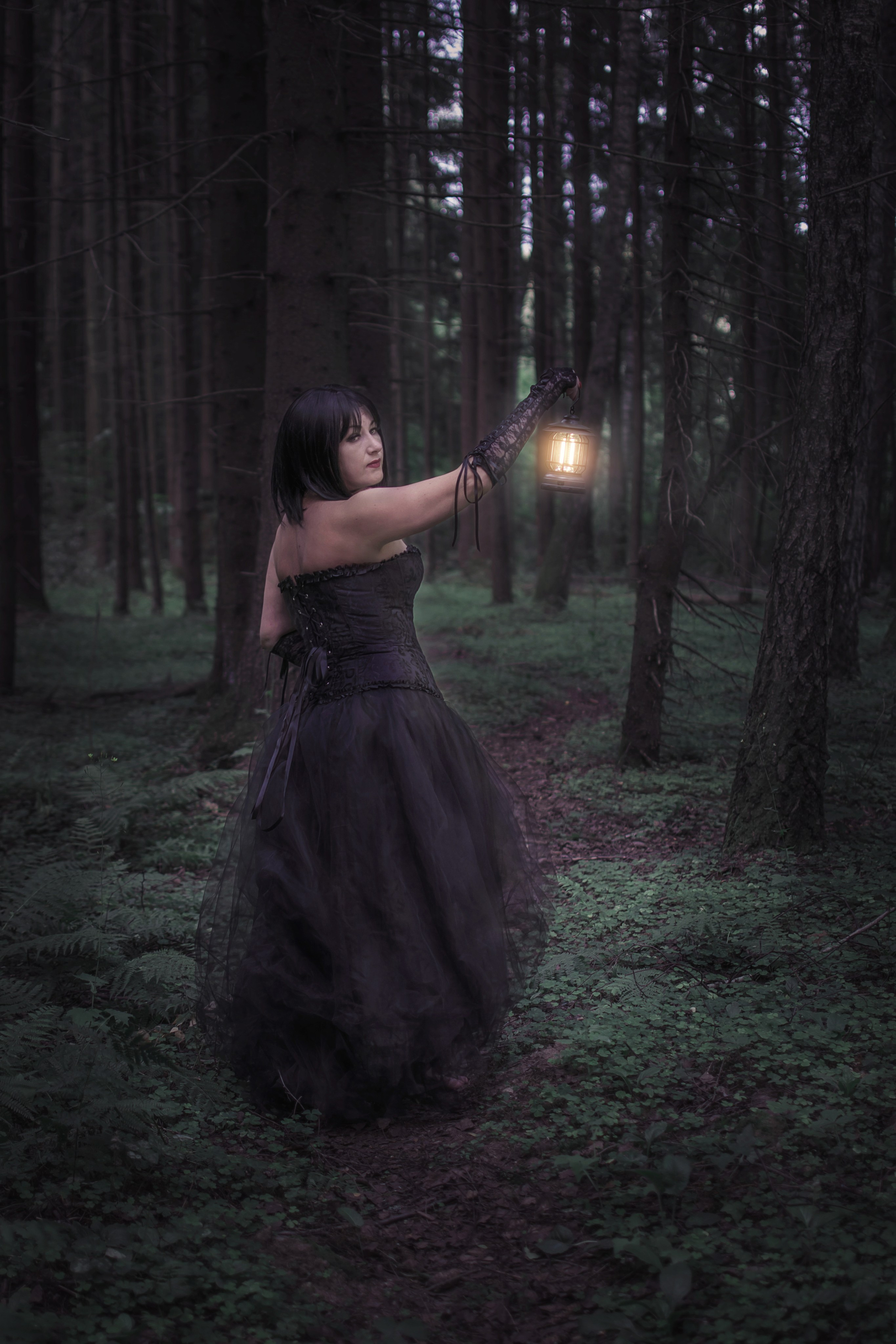 Мрачный лес. Детский и семейный фотограф в Волоколамске Ирина Шарова