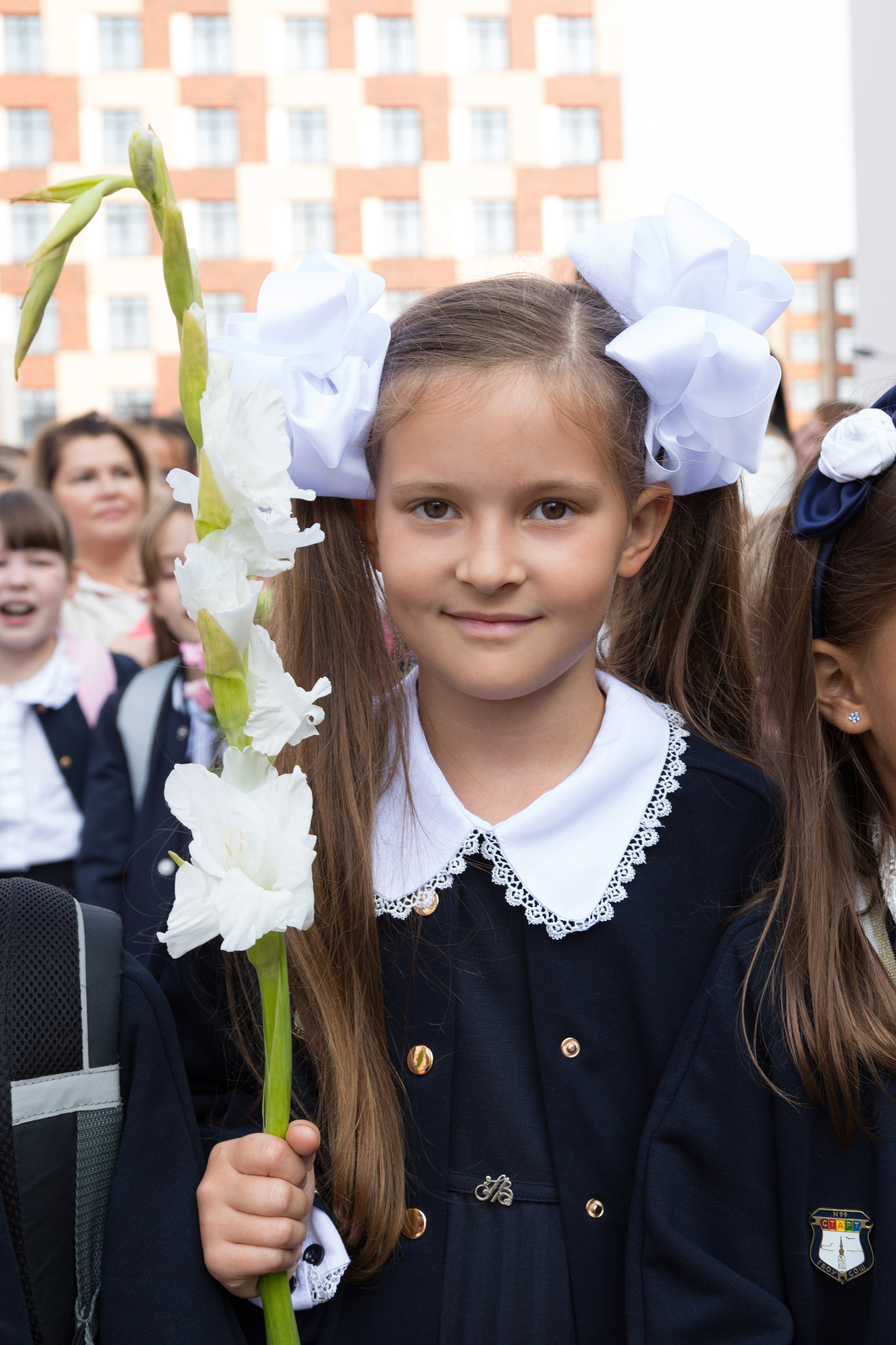 Линейка первоклассников. Детский и контент фотограф Надя Волкова Санкт-Петербург