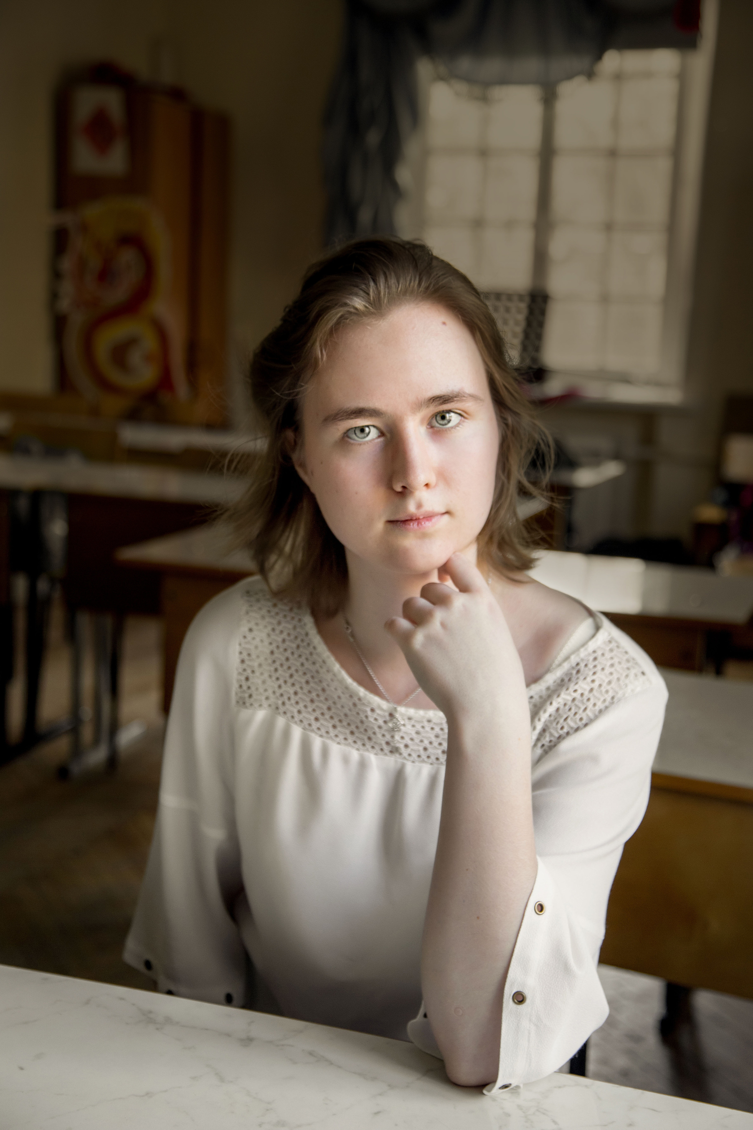 Школьные фото. Семейная фотосессия и съёмка в школе СПб Сударикова Мария