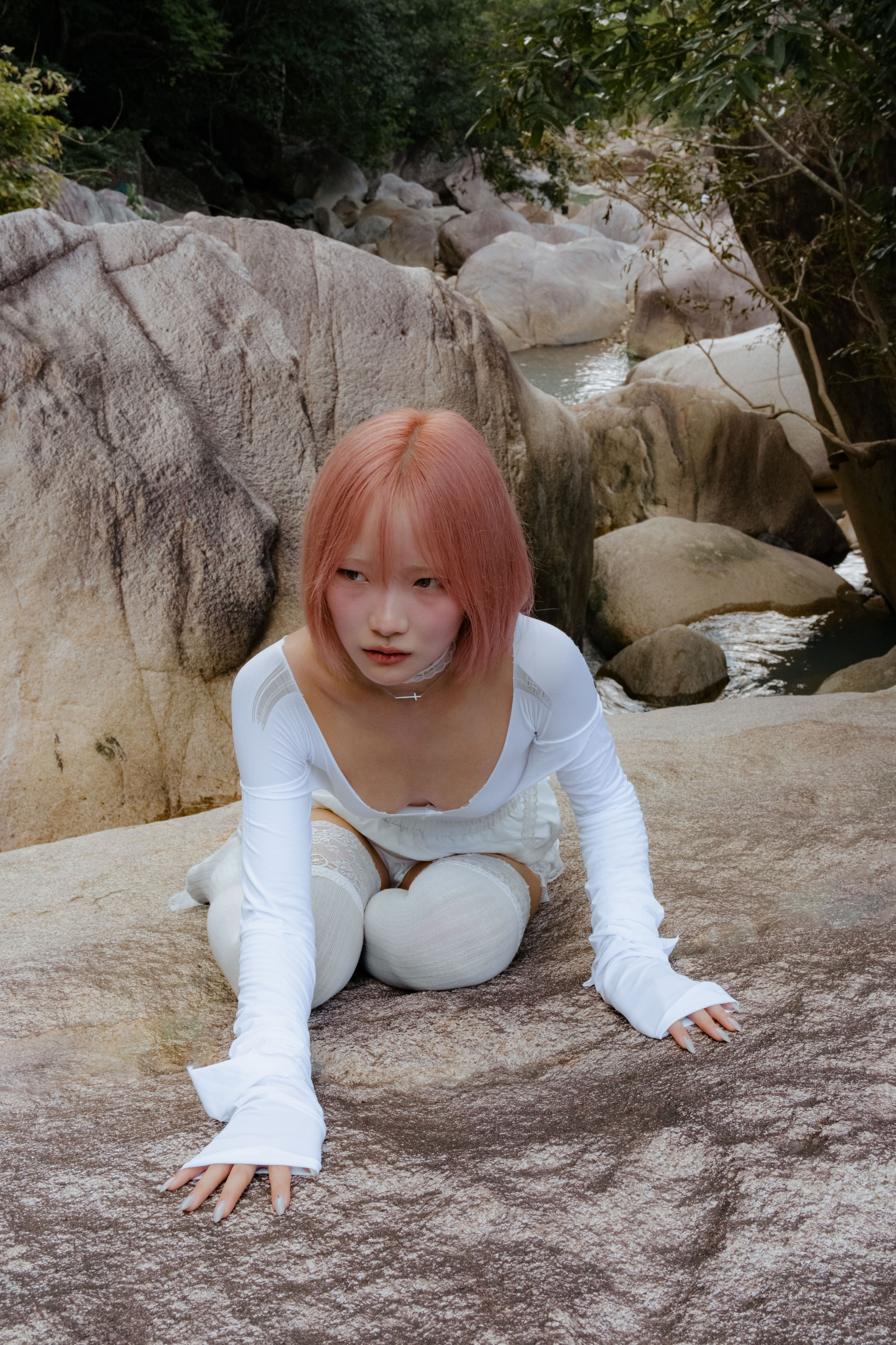 Location "Ba Ho Waterfall". Portrait photographer Nha Trang | Julia Meshanina