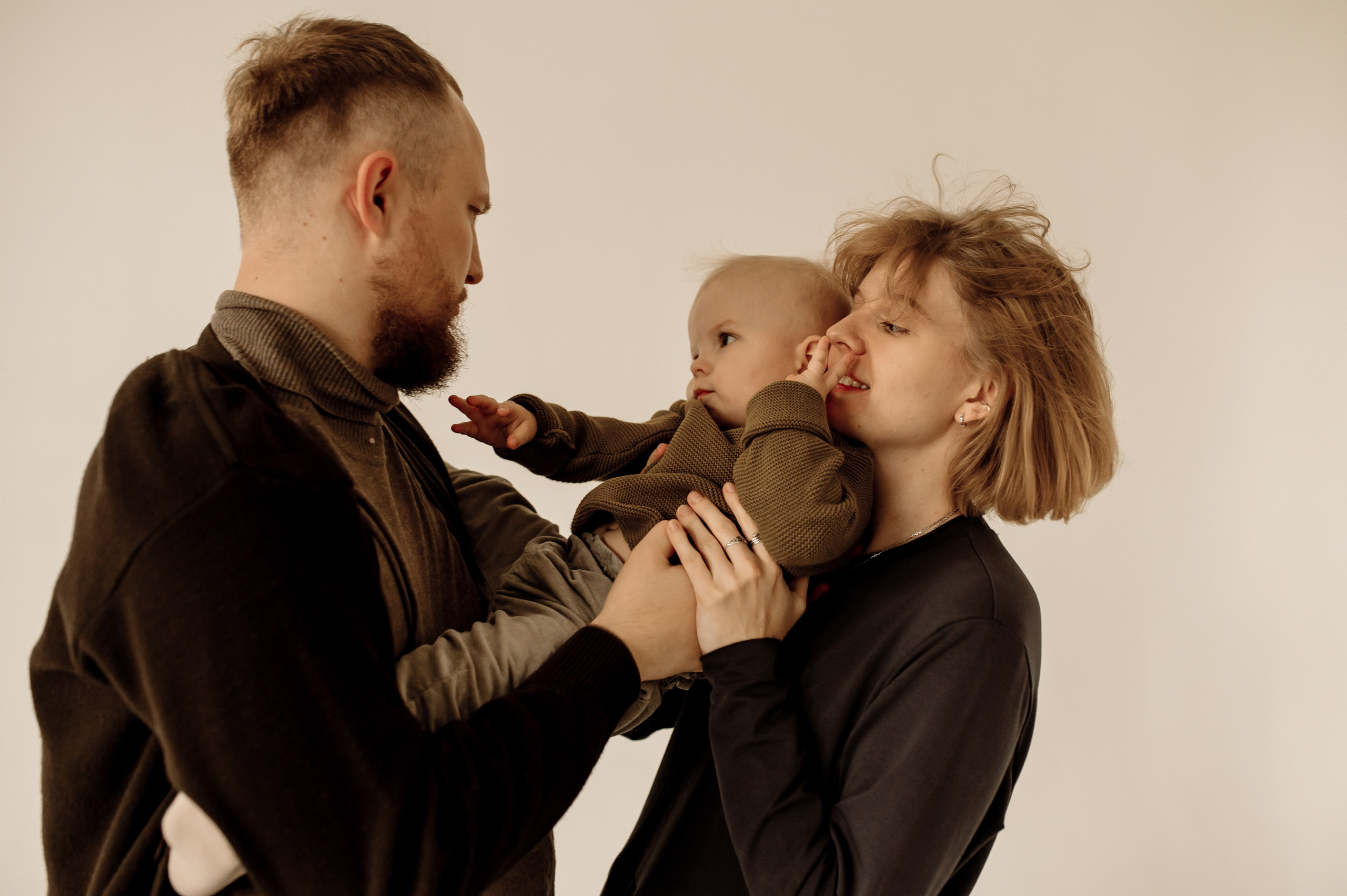 Аня, Миша и Тиша. Фотограф Мария Стрелкова