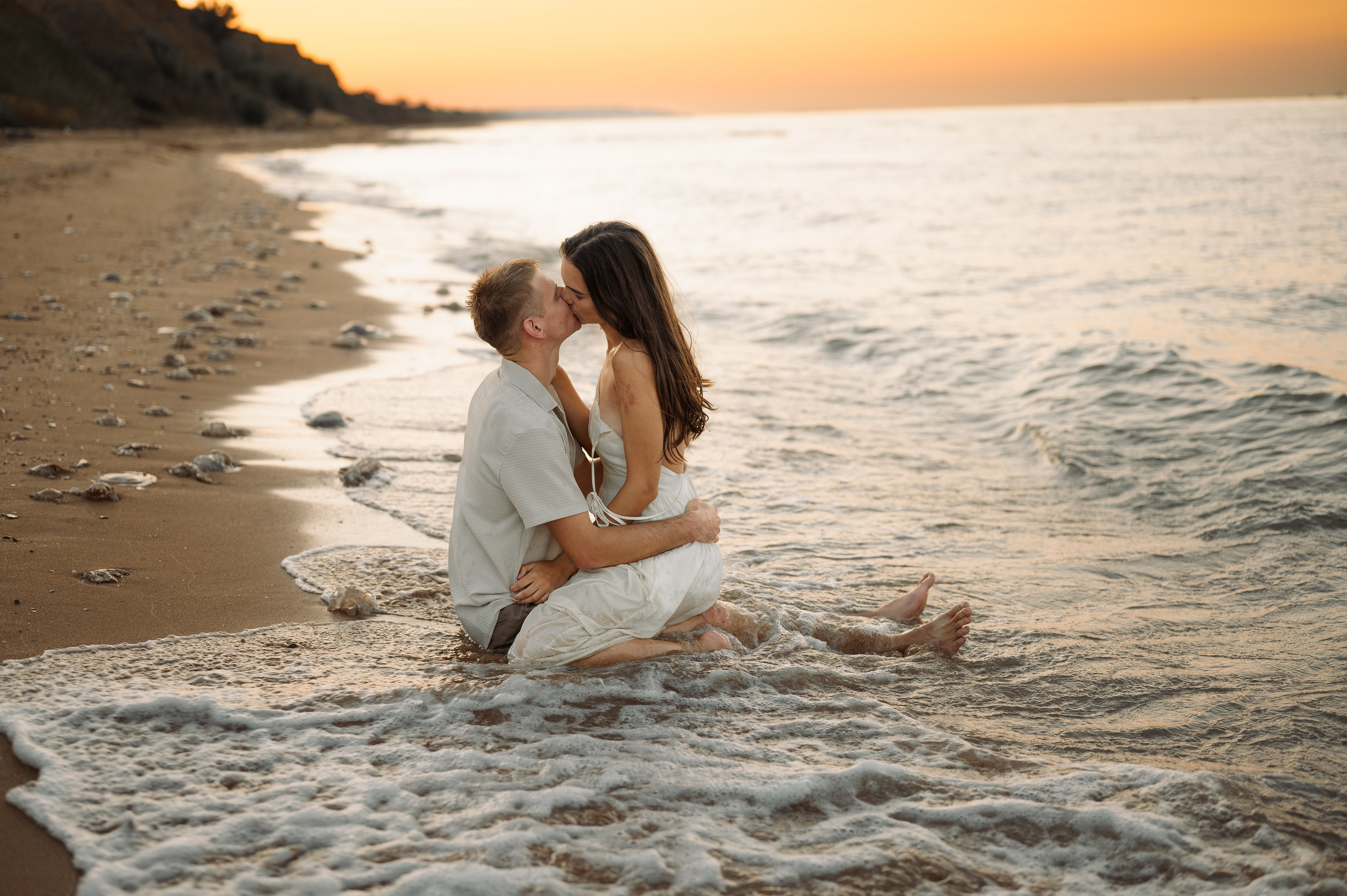 Предсвадебная съёмка на море🌊. Свадебный и семейный фотограф в Краснодаре Алина Мельник