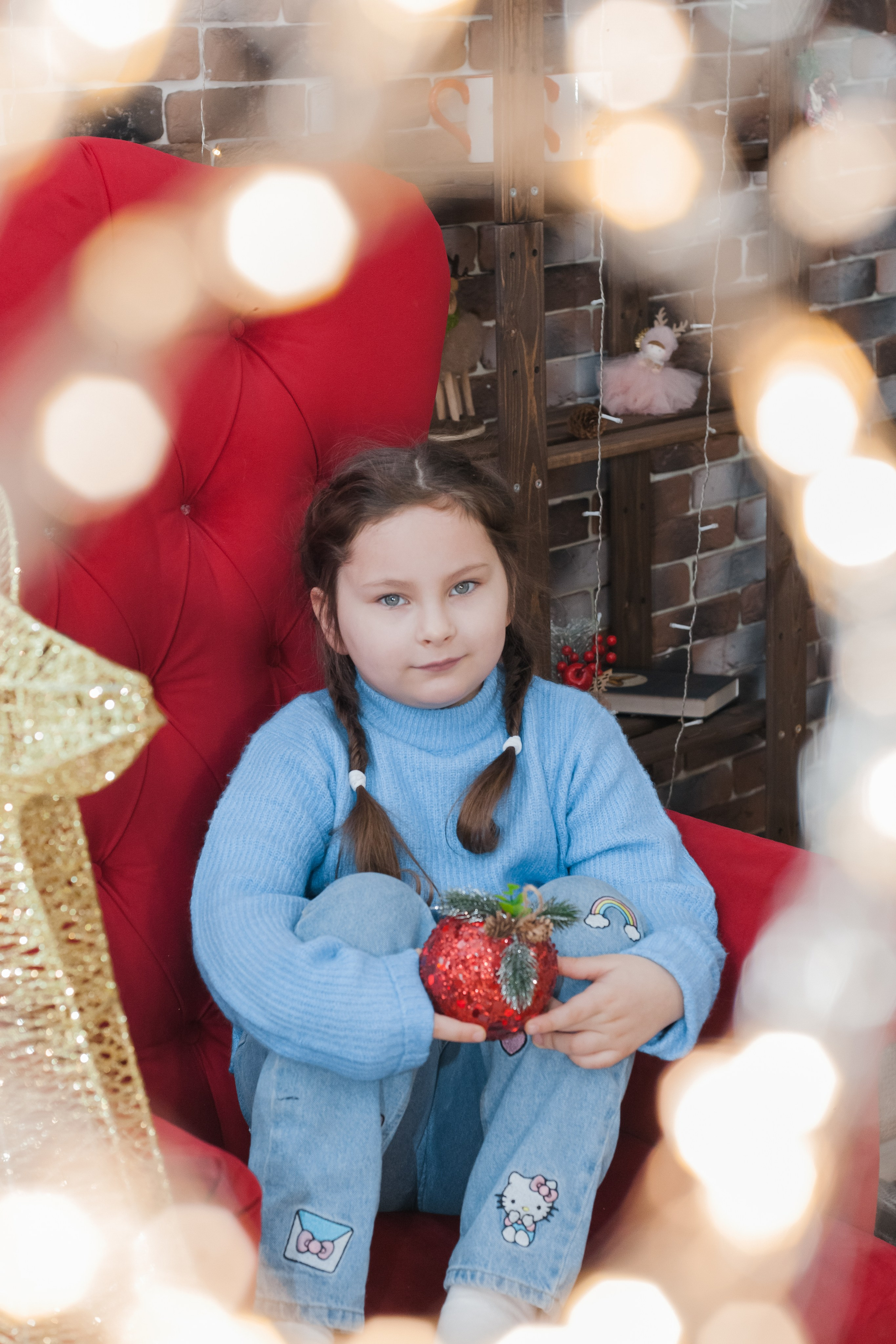 Детский сад в Новогодней студии. Фотограф Бурятия. Печать фотокниг