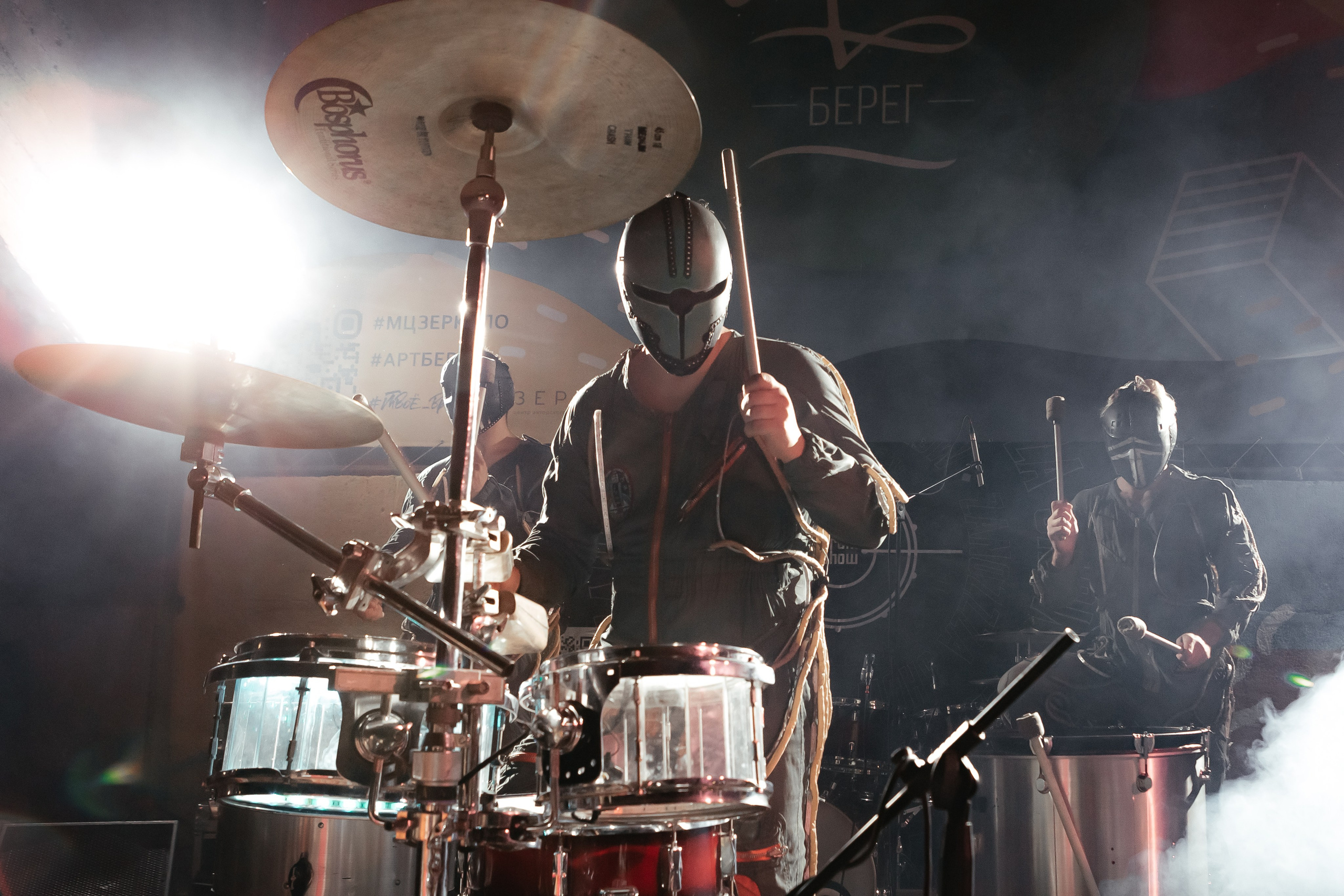 Шоу барабанщиков Zanoza. Свадебный и семейный фотограф В Красноярске Андрей Юсенков