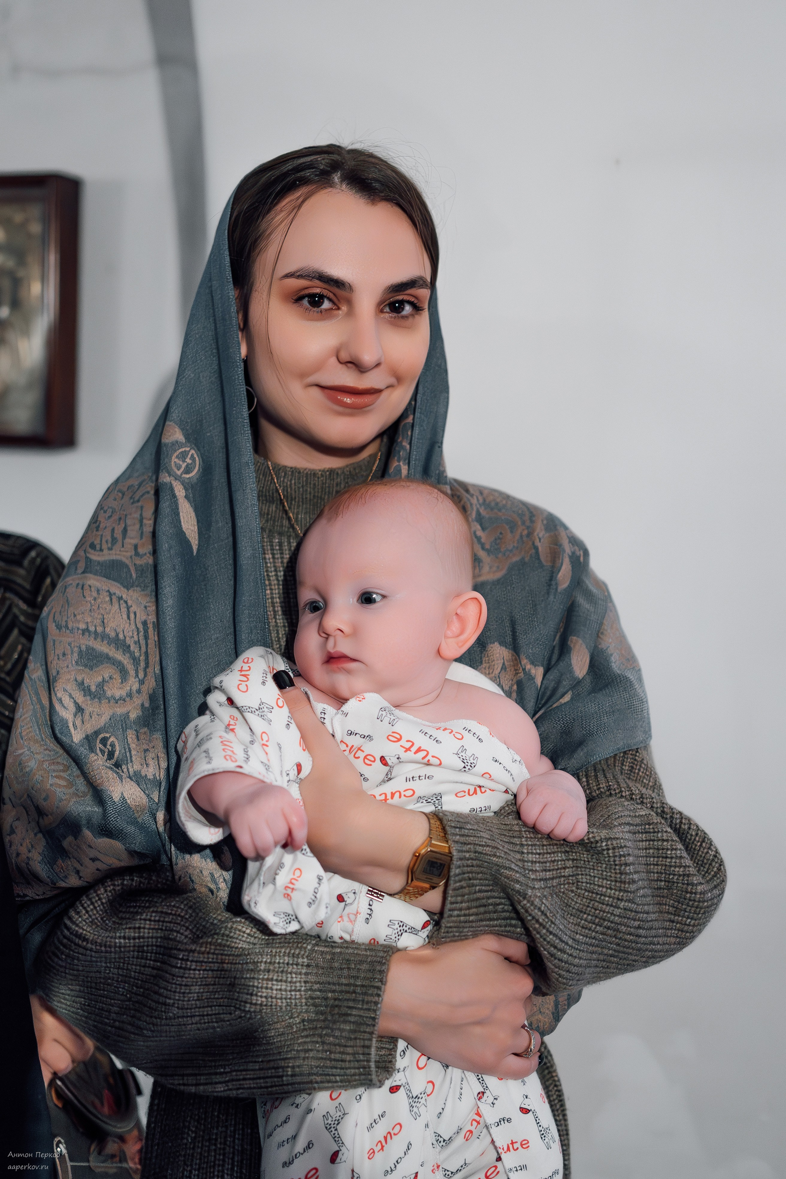 Крещение Максима. Фотограф Антон Перков