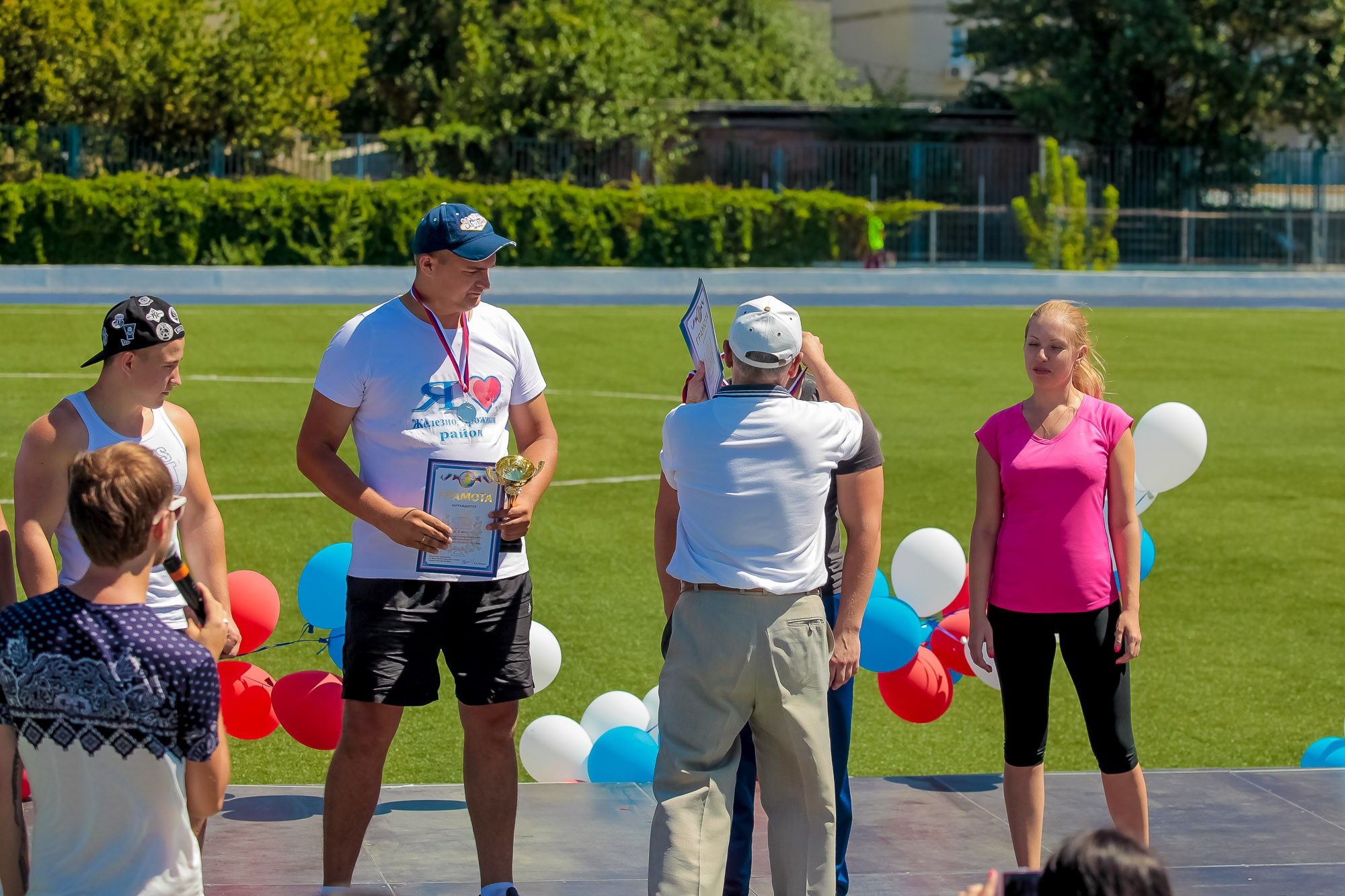 День Физкульт. Максим Матвийченко и Виктория Басова профессионалы своего дела