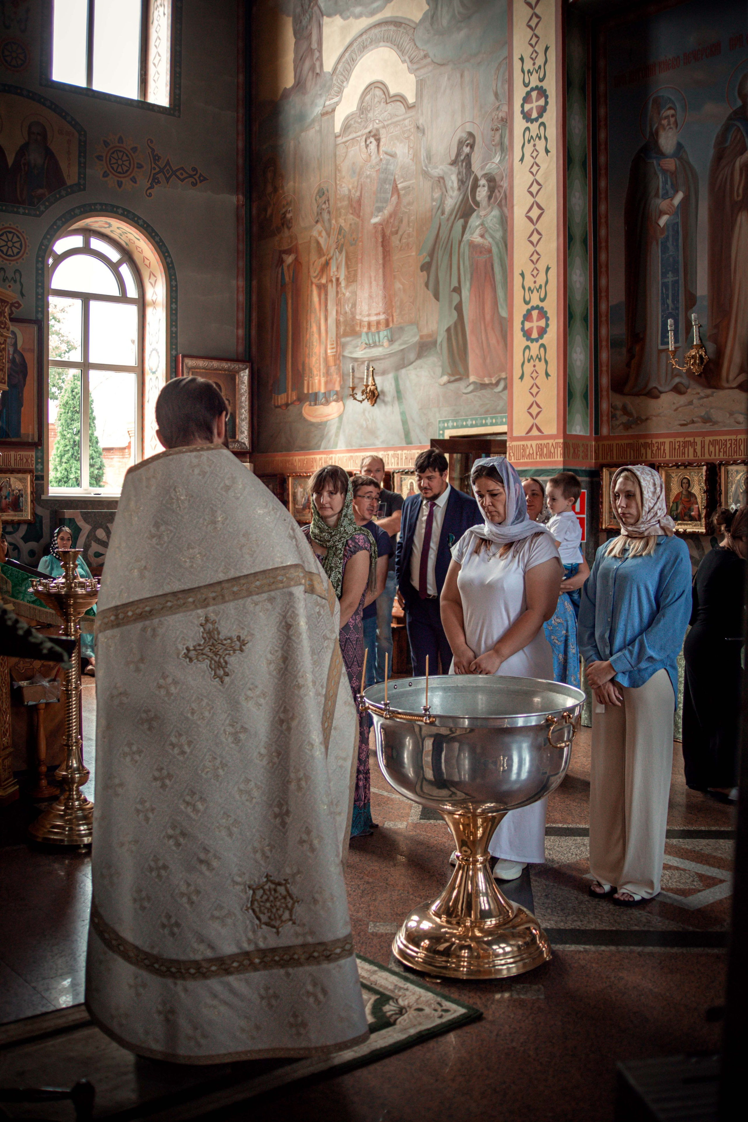 Крещение. Семейный и детский фотограф в Москве Ольга Кривенцова