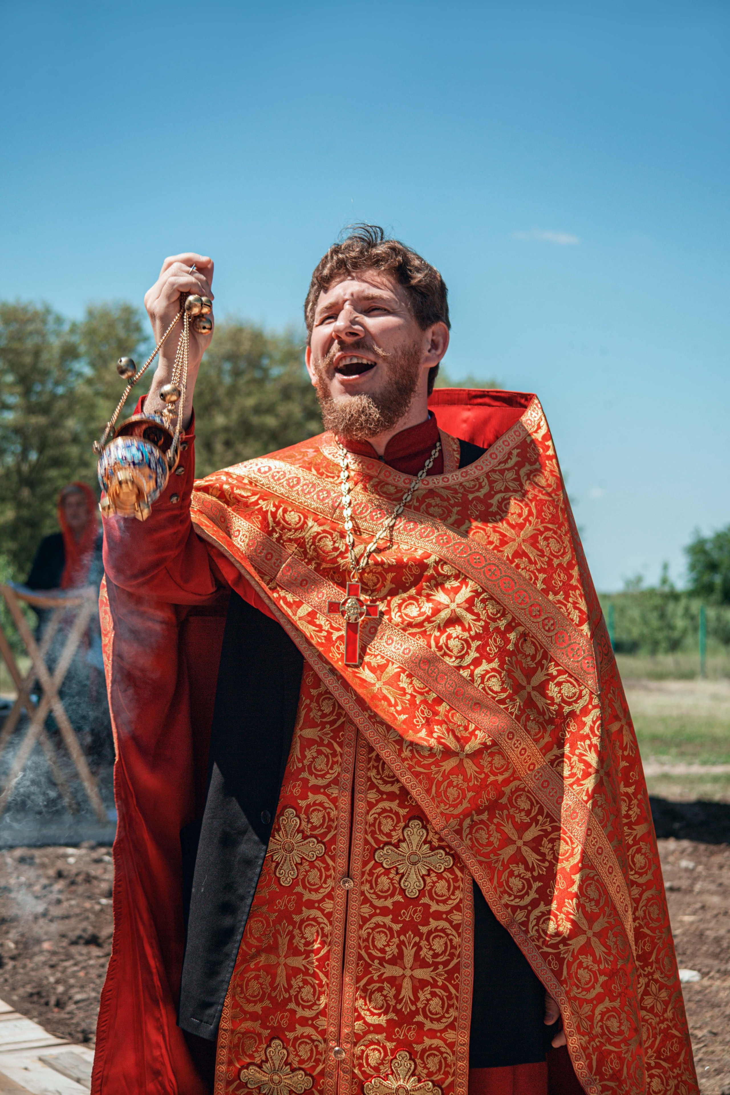 Открытие колокольни в хуторе Аргатово. Семейный и детский фотограф в Москве Ольга Кривенцова