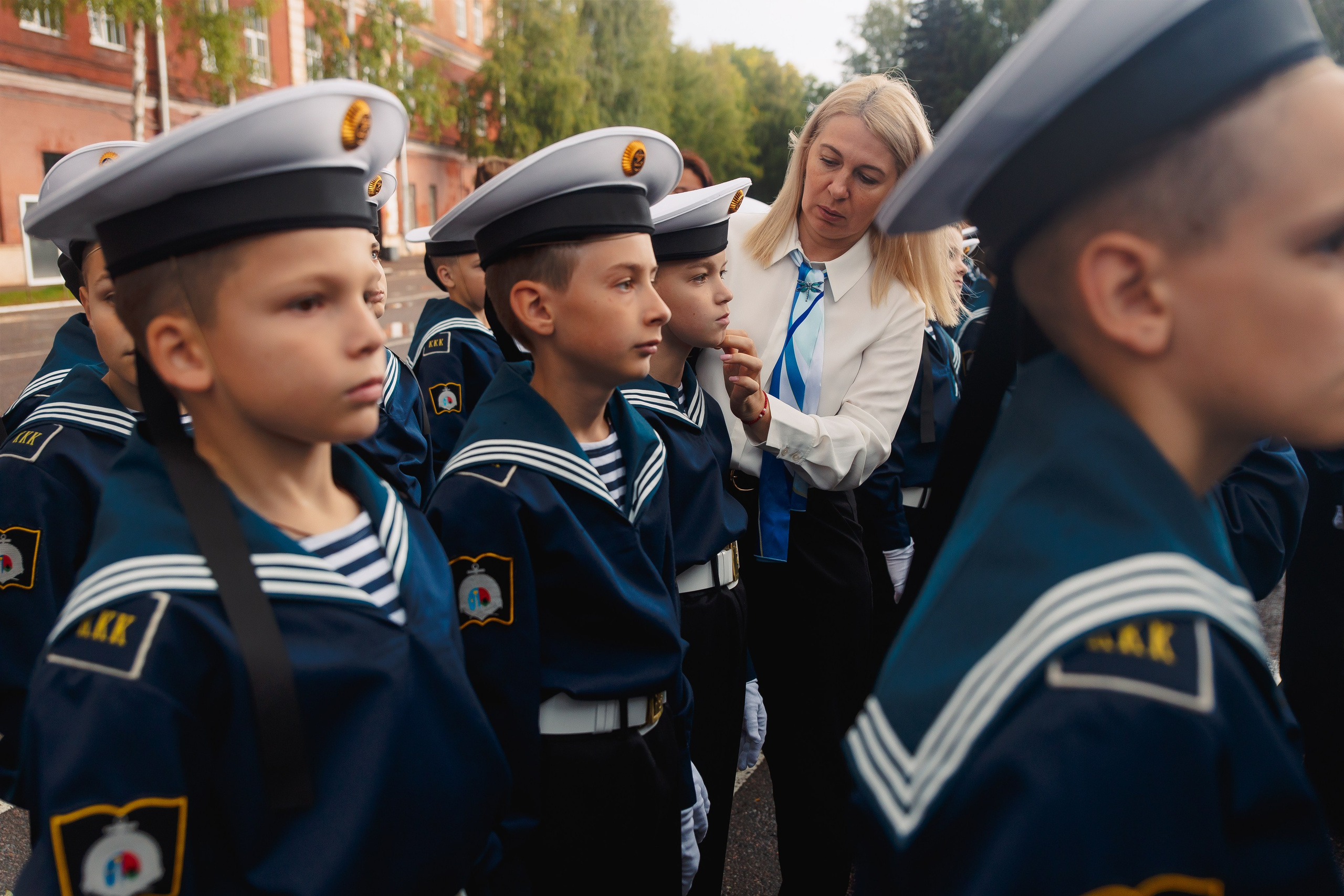 Кадетский корпус. Линейка. Фотограф в Кронштадте и Санкт-Петербурге Анастасия Коваленко
