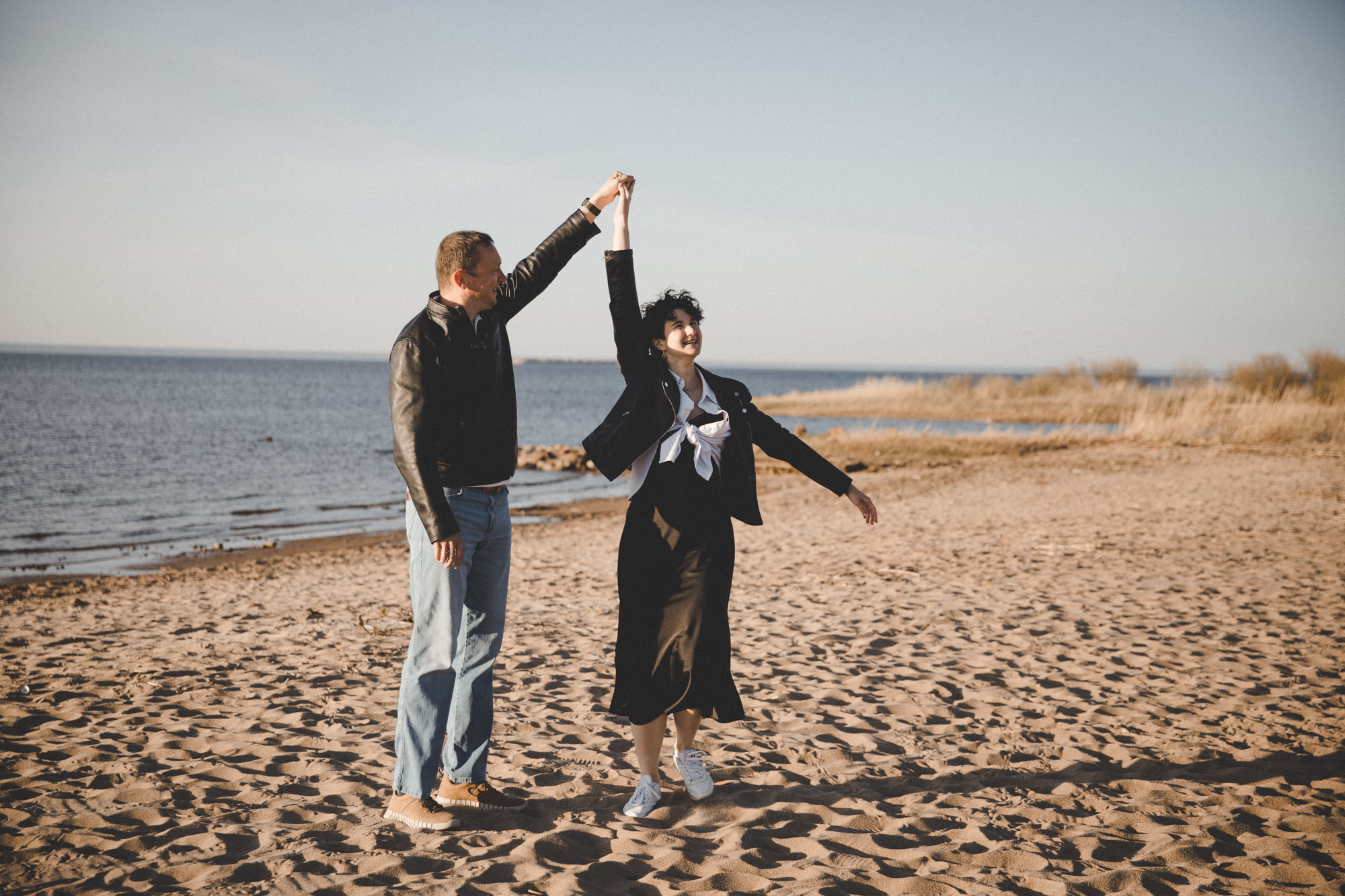 Love story на Финском заливе. Контент фотограф в Санкт-Петербурге Ольга Веревкина. Фотопрогулки СПб