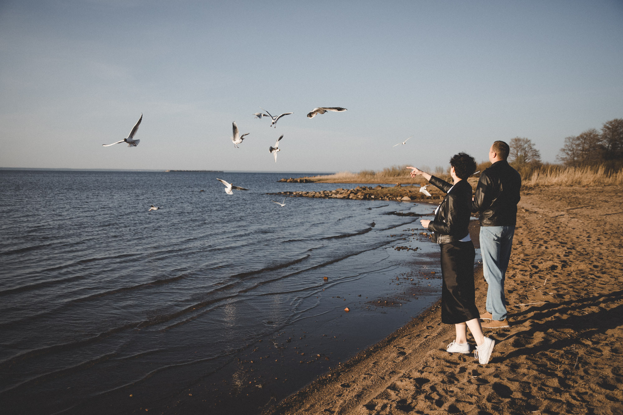 Love story на Финском заливе. Контент фотограф в Санкт-Петербурге Ольга Веревкина. Фотопрогулки СПб
