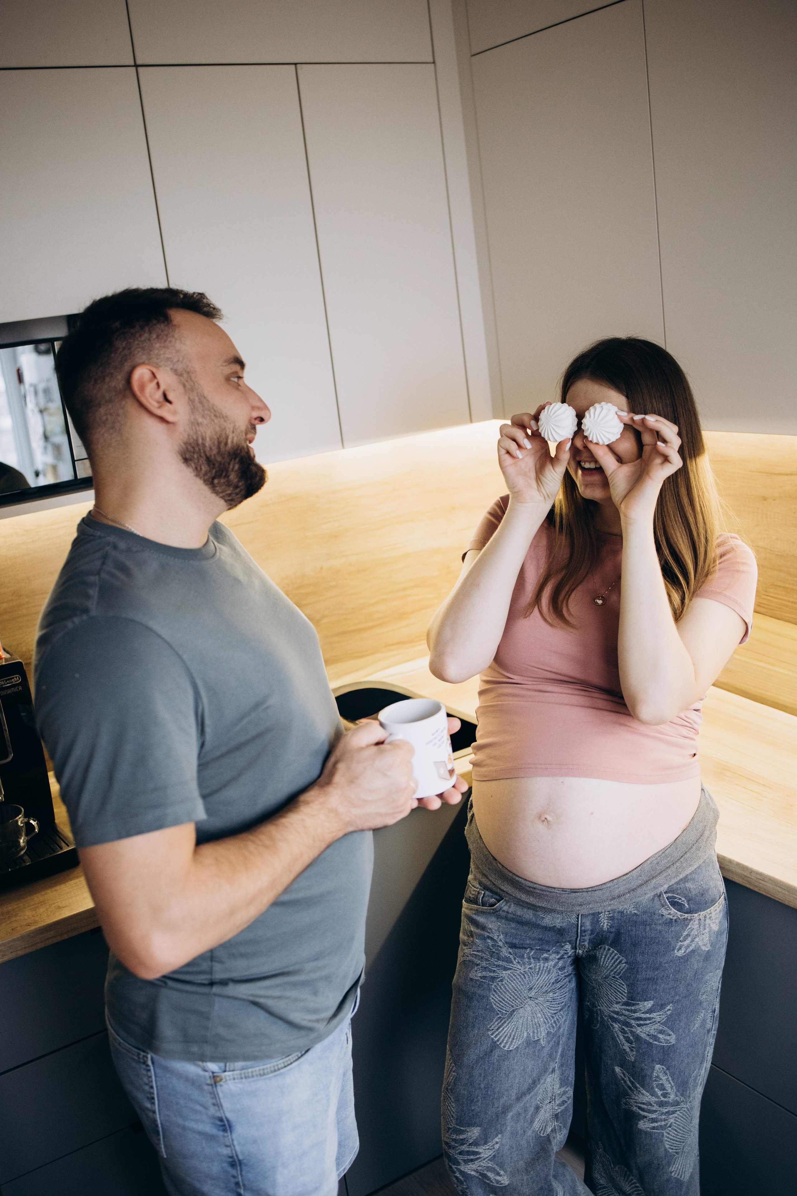 Фотосессия беременности дома. Семейный фотограф в Минске — Алина Тиханович