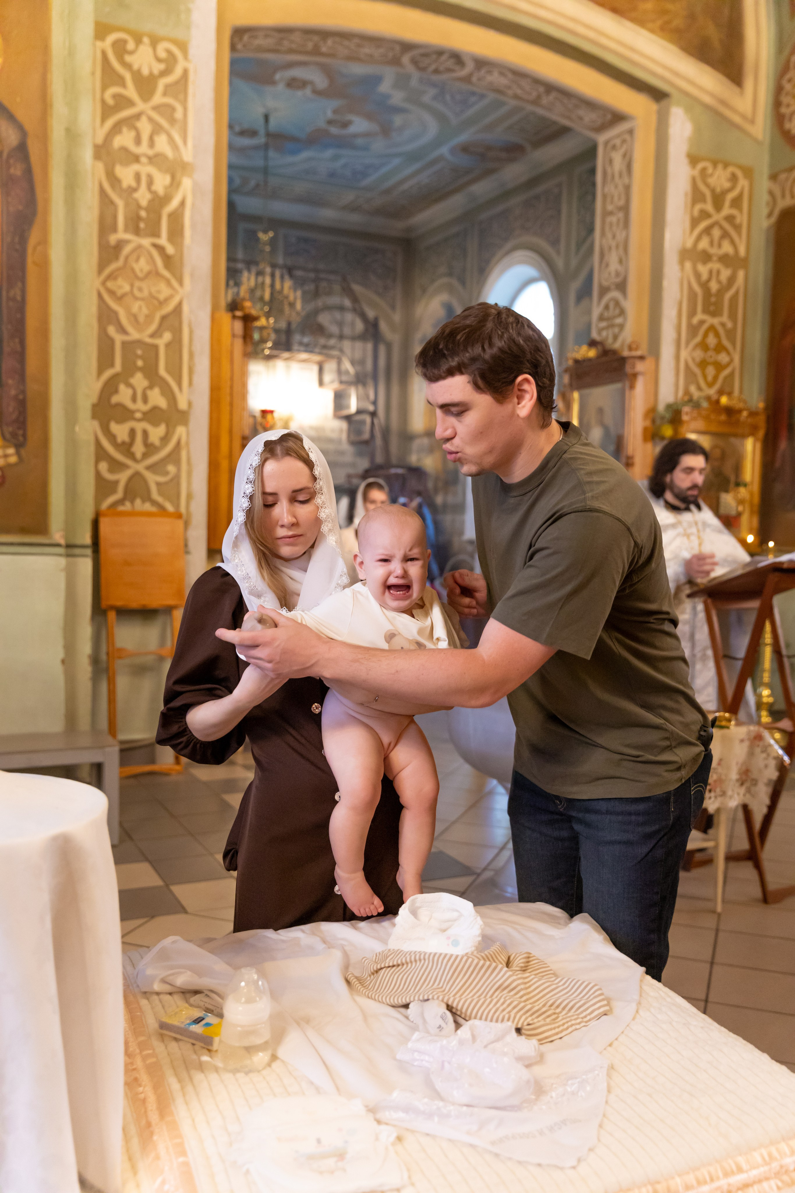 Крещение Веры. Фотограф и Видеограф в Москве Дарья Арсентьева