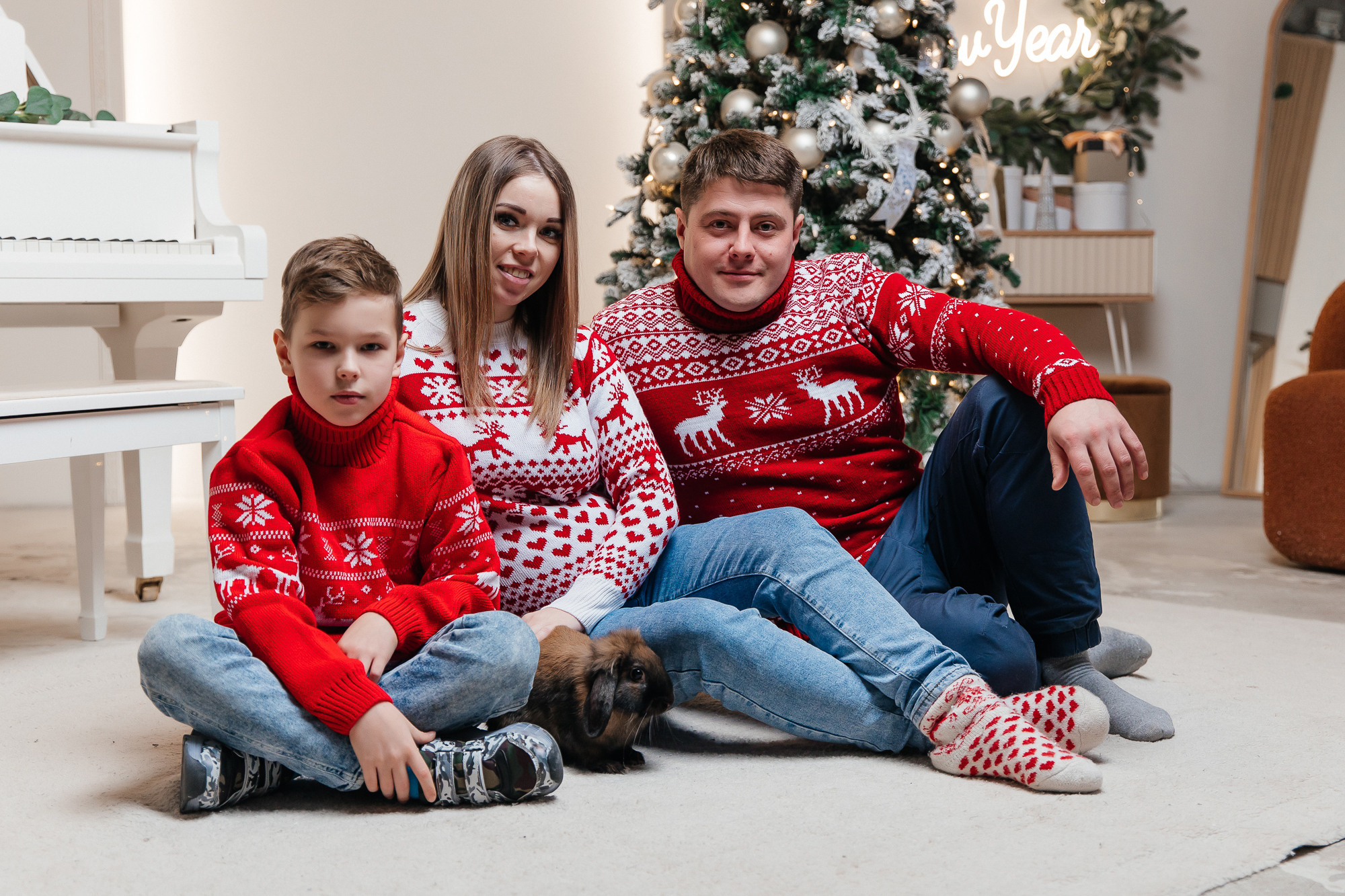 Екатерина, Алексей, Артем и бабушка Галина (3 января 2023). Свадебный и семейный фотограф Крамар Наталья