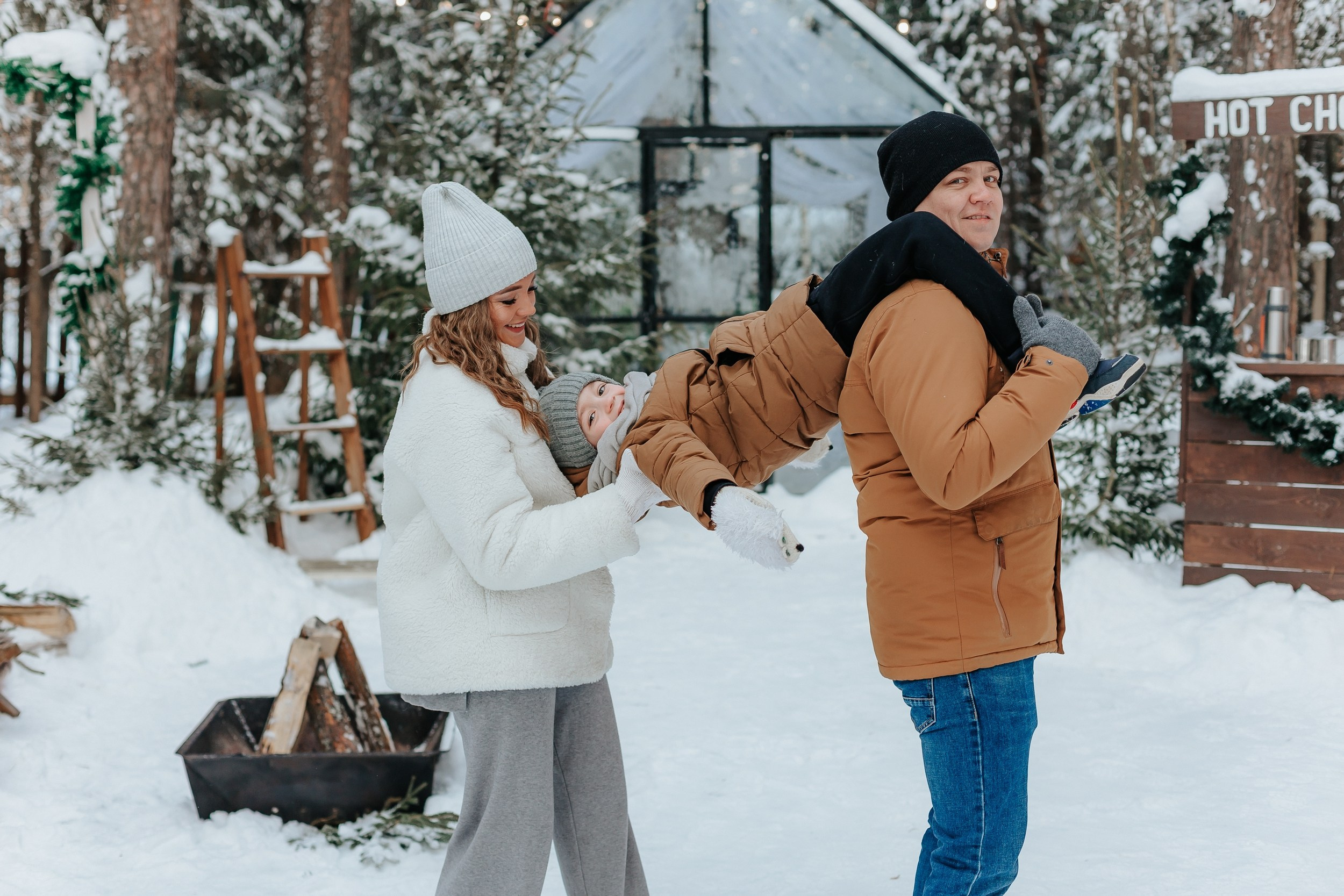 Снежная Family Story. Свадебный фотограф Пермь