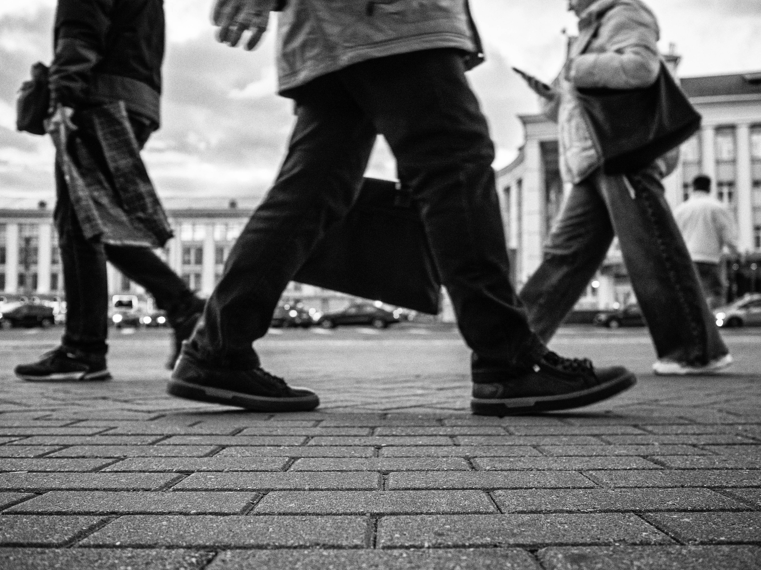 Минск. Фотограф Антон Швец — Монохромная реальность