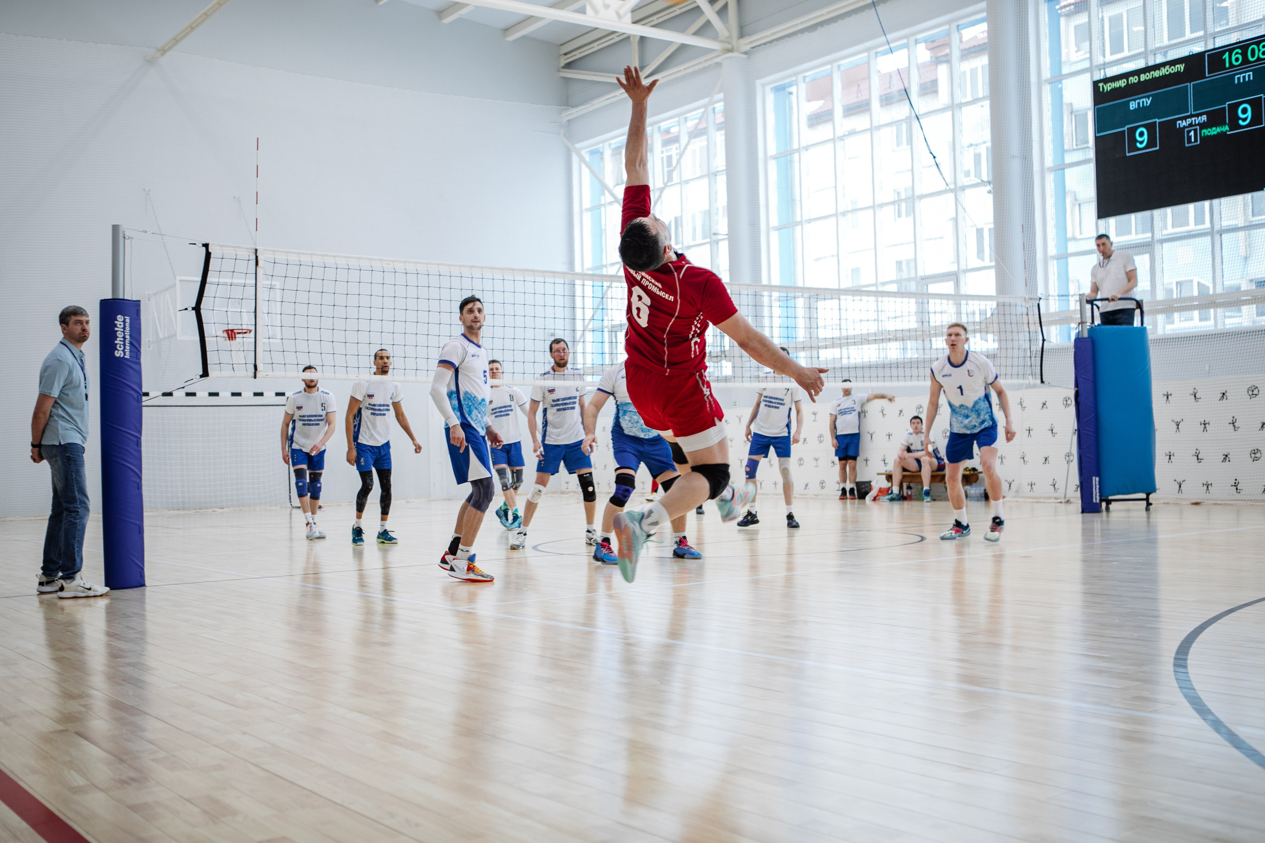 Волейбол. Фотограф Губкинского