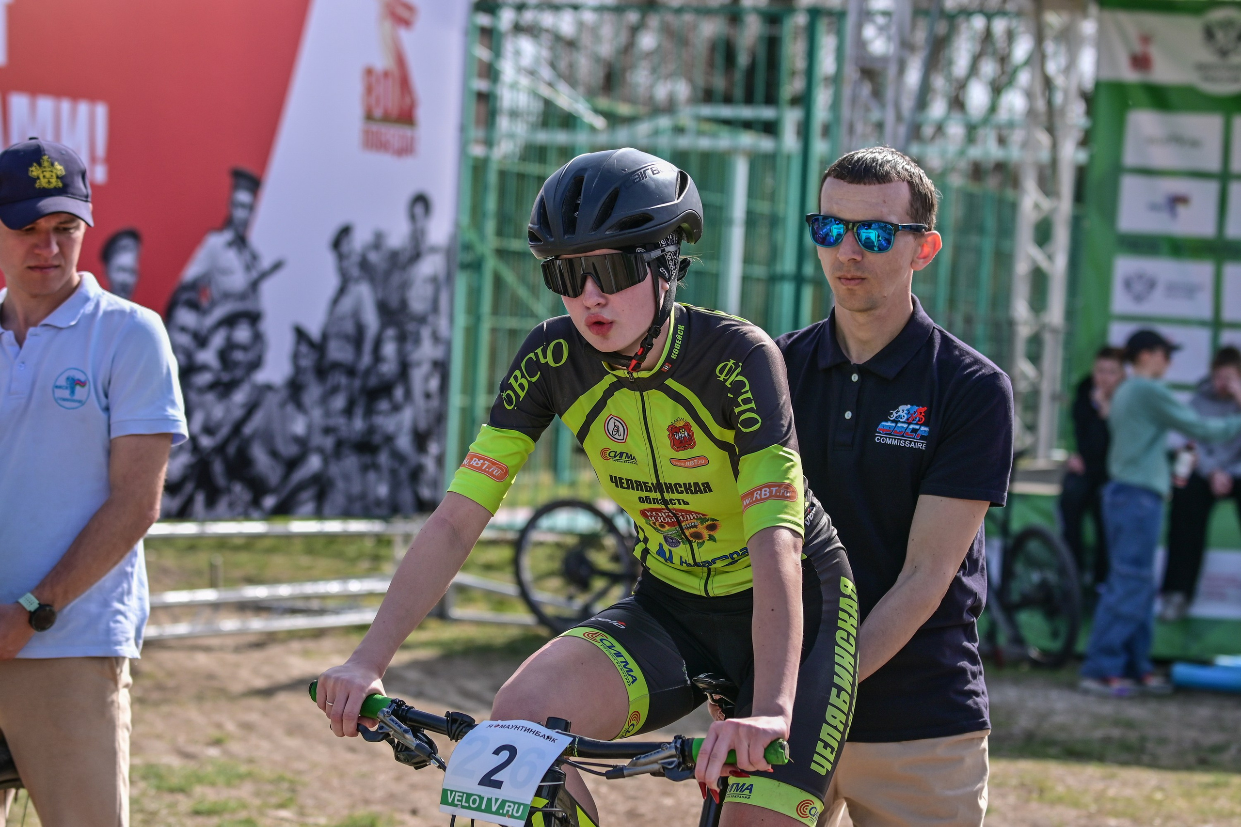 Маунтинбайк, кросс-кантри в Архипо-Осиповке 16 марта 2025. Спортивный фотограф, фотожурналист Павел Ларькин