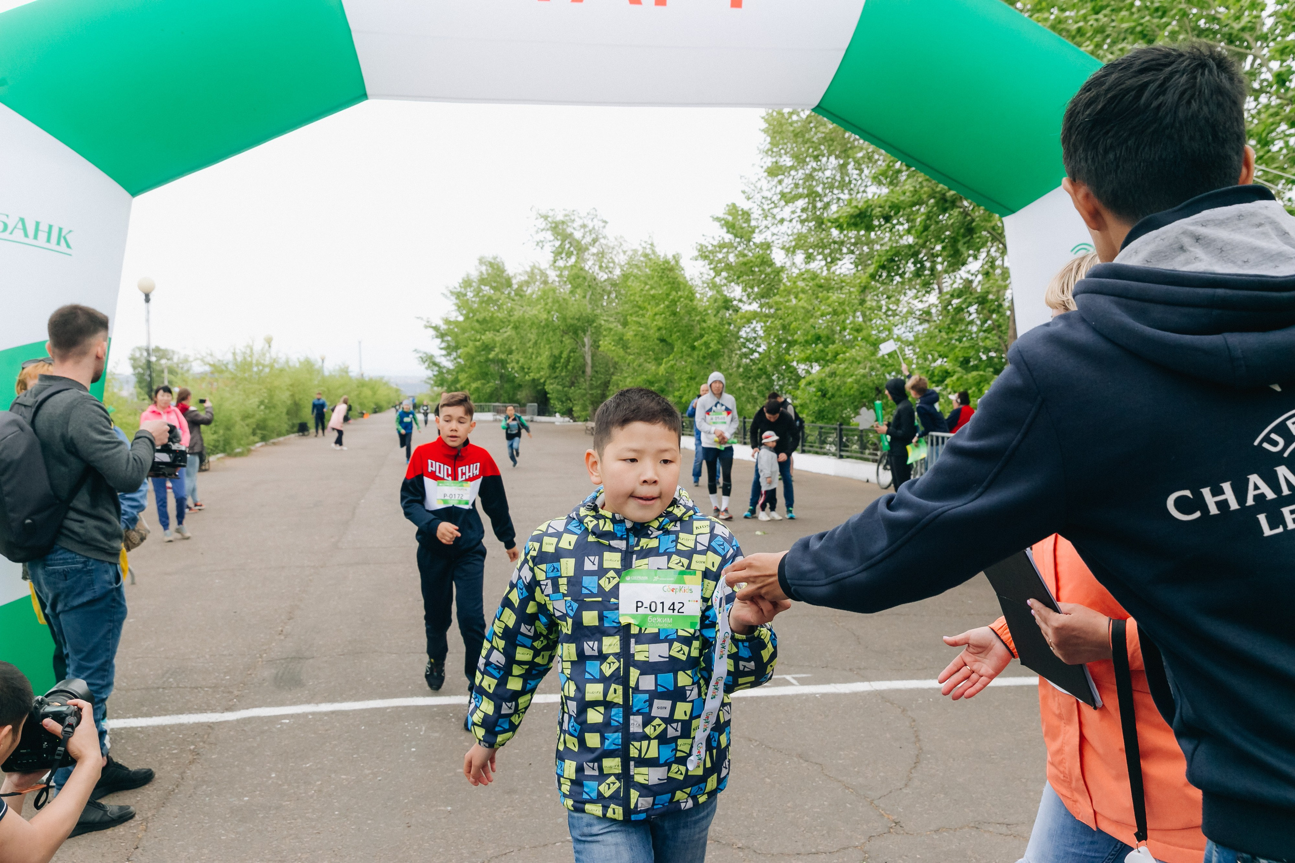 Зеленый марафон Сбербанка. Свадебный и семейный фотограф в Улан-Удэ