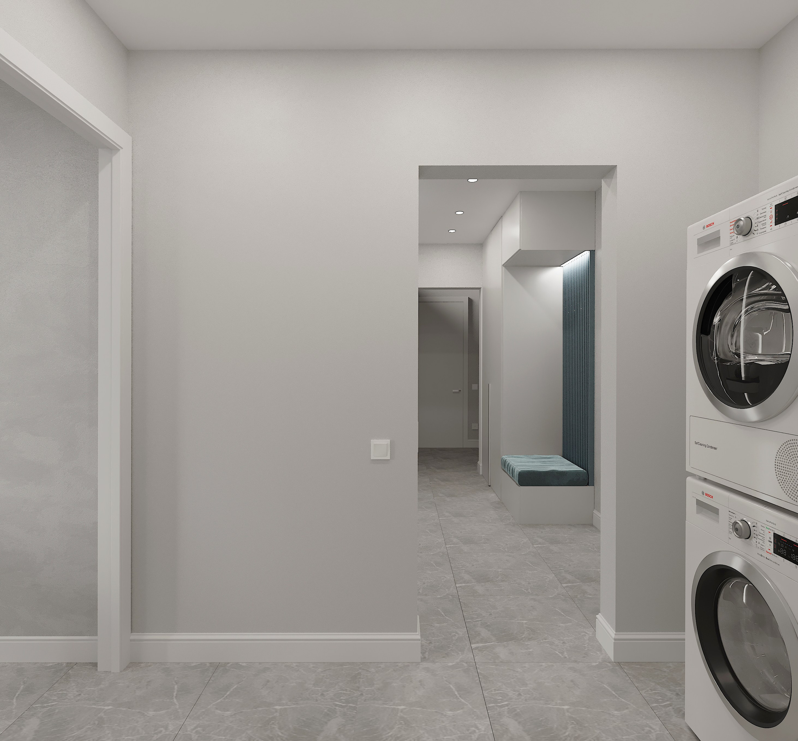 Интерьер в современном стиле с яркими акцентами г. Москва. Lina architector | Дизайн интерьера