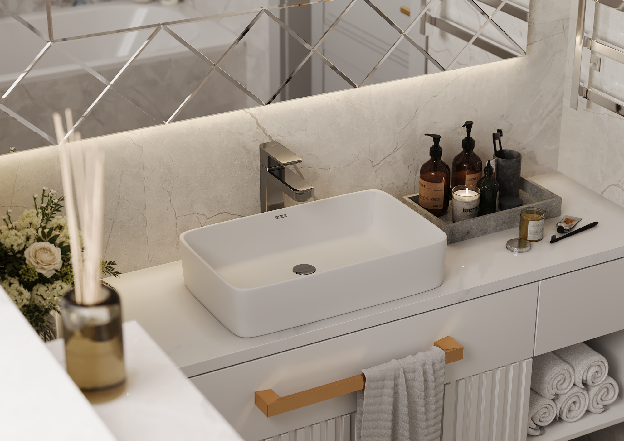 Частный дом в стиле арт-деко. Дизайнер интерьеров Ростов-на-Дону Кристина Карпенко