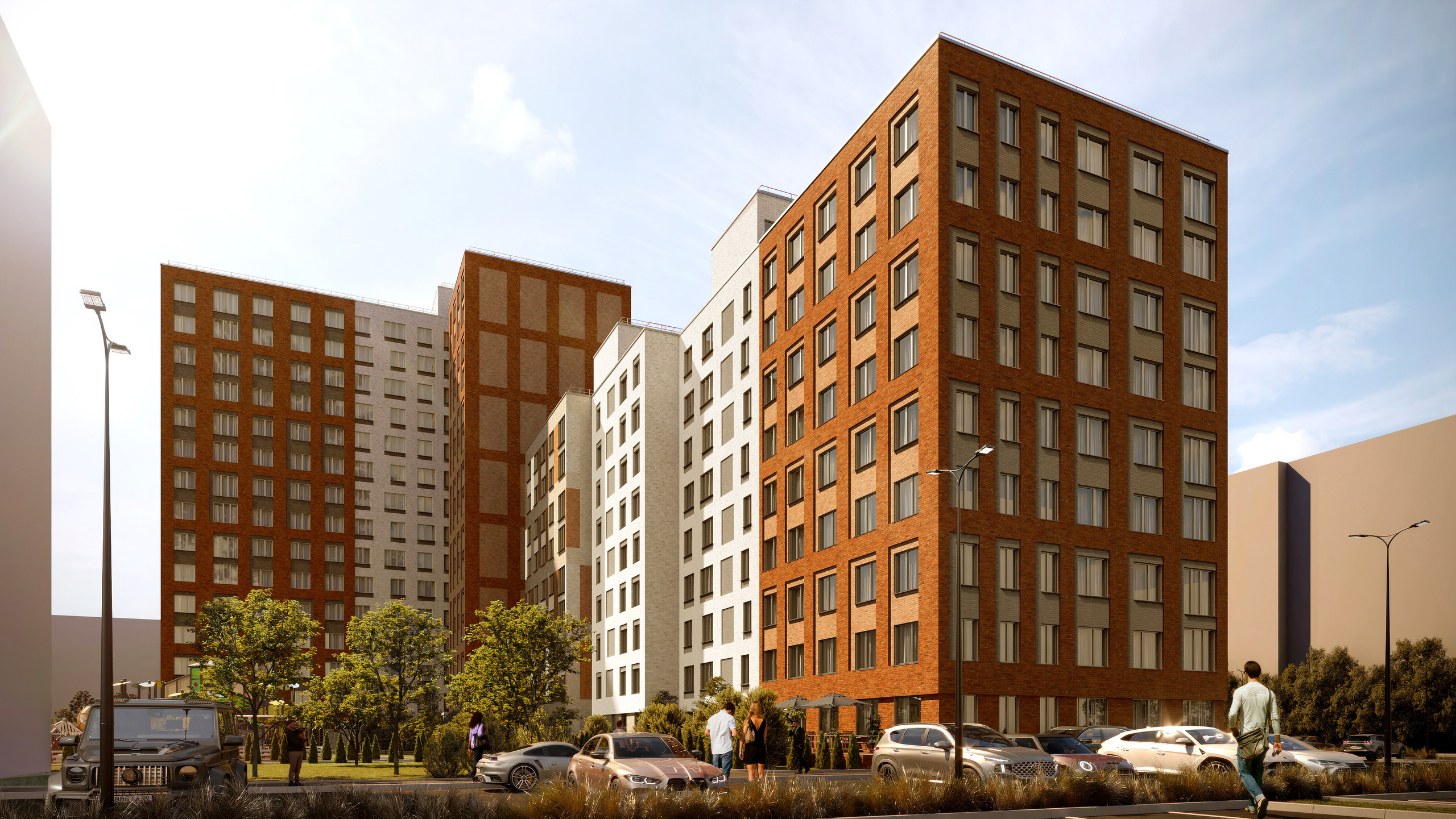 3D-визуализация жилого комплекса в Туле. 3Д Визуализация Интерьера и Архитектуры