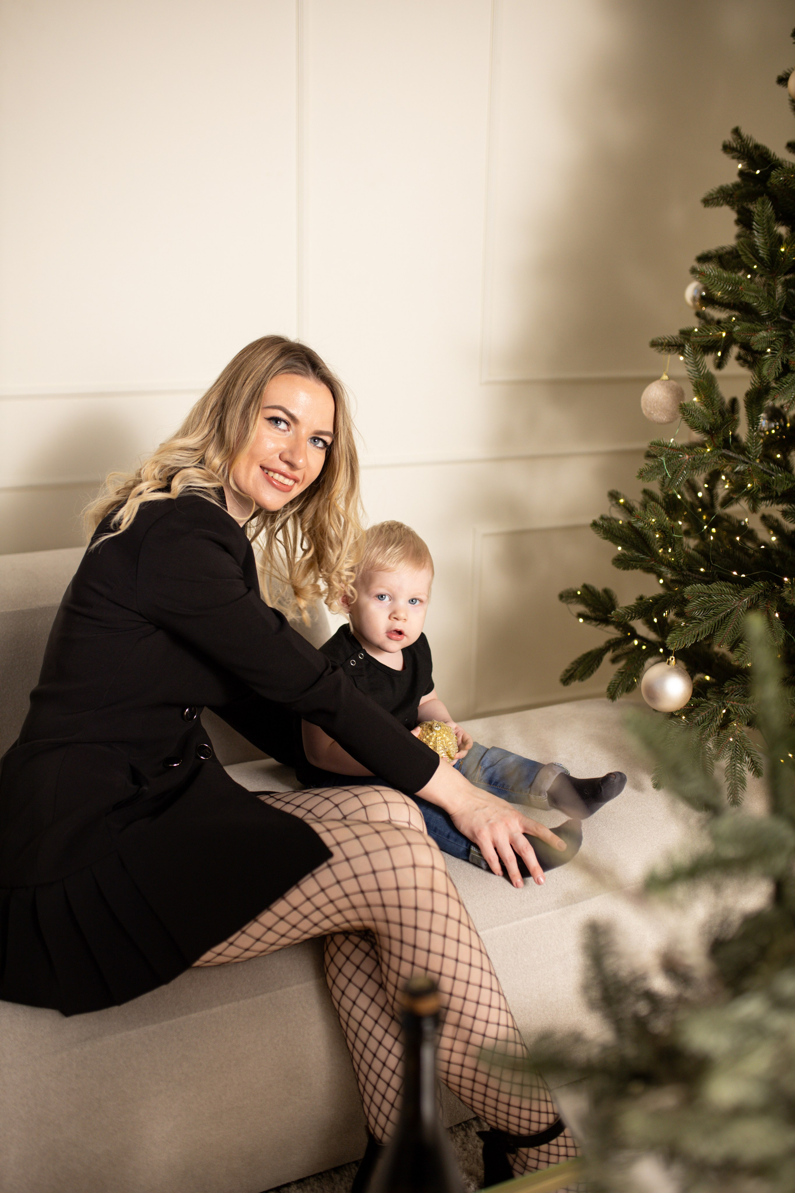 Семейная новогодняя фотосессия. Свадебный и семейный фотограф Виолетта в Липецке