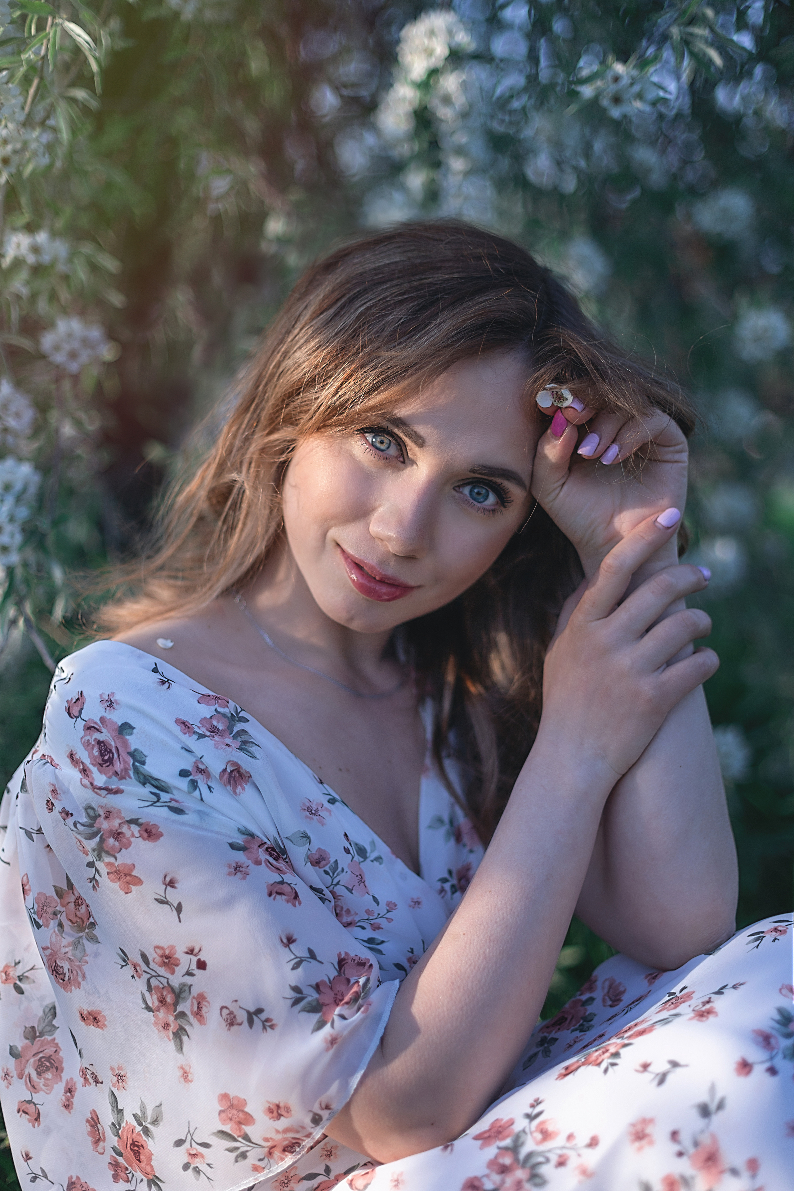 Яблоневый сад_Екатерина_2022. Семейный фотограф в Санкт-Петербурге