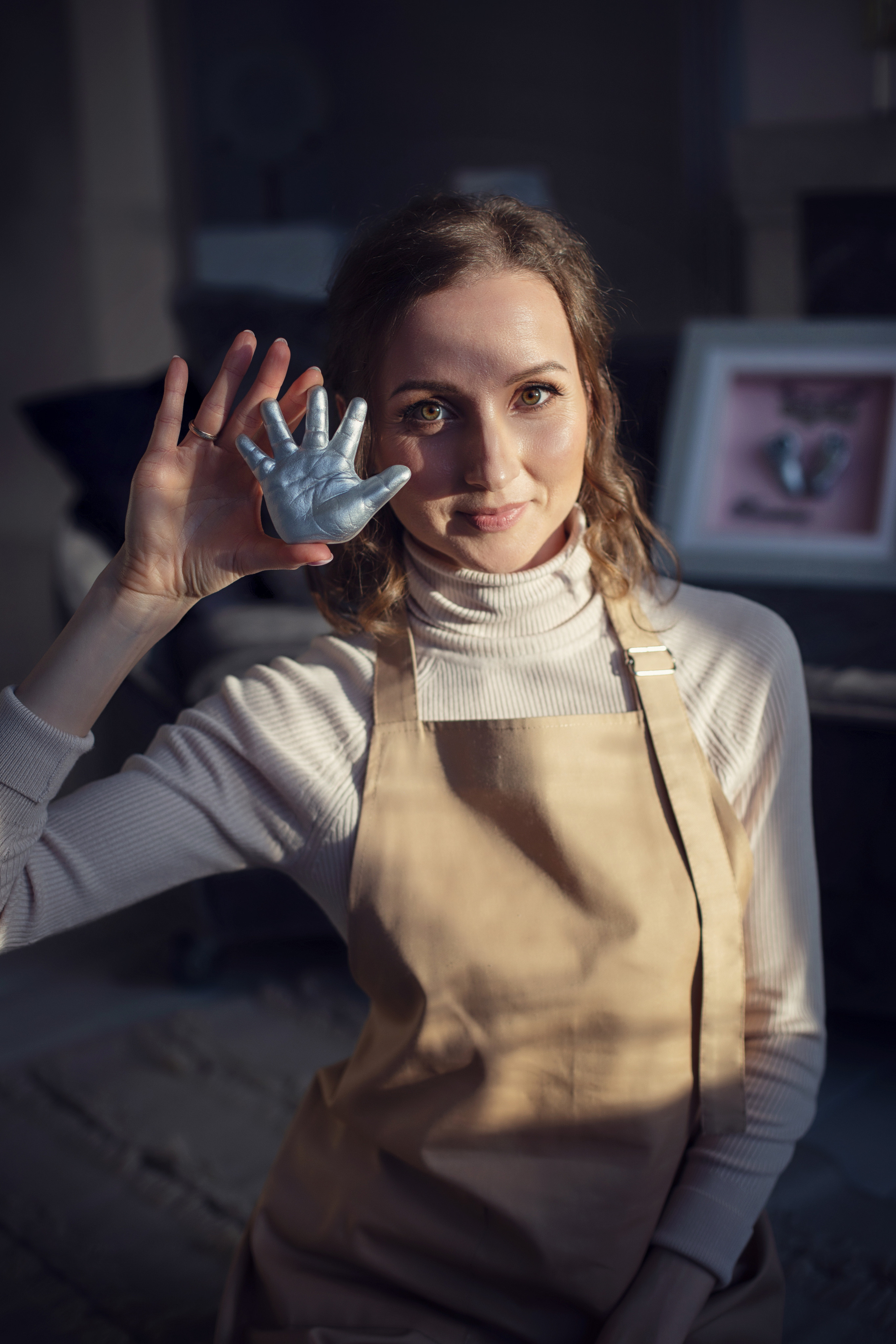 Скульптур Елена. Слепки ручек/ножек малышей и семейные скульптуры_2022. Семейный фотограф в Санкт-Петербурге