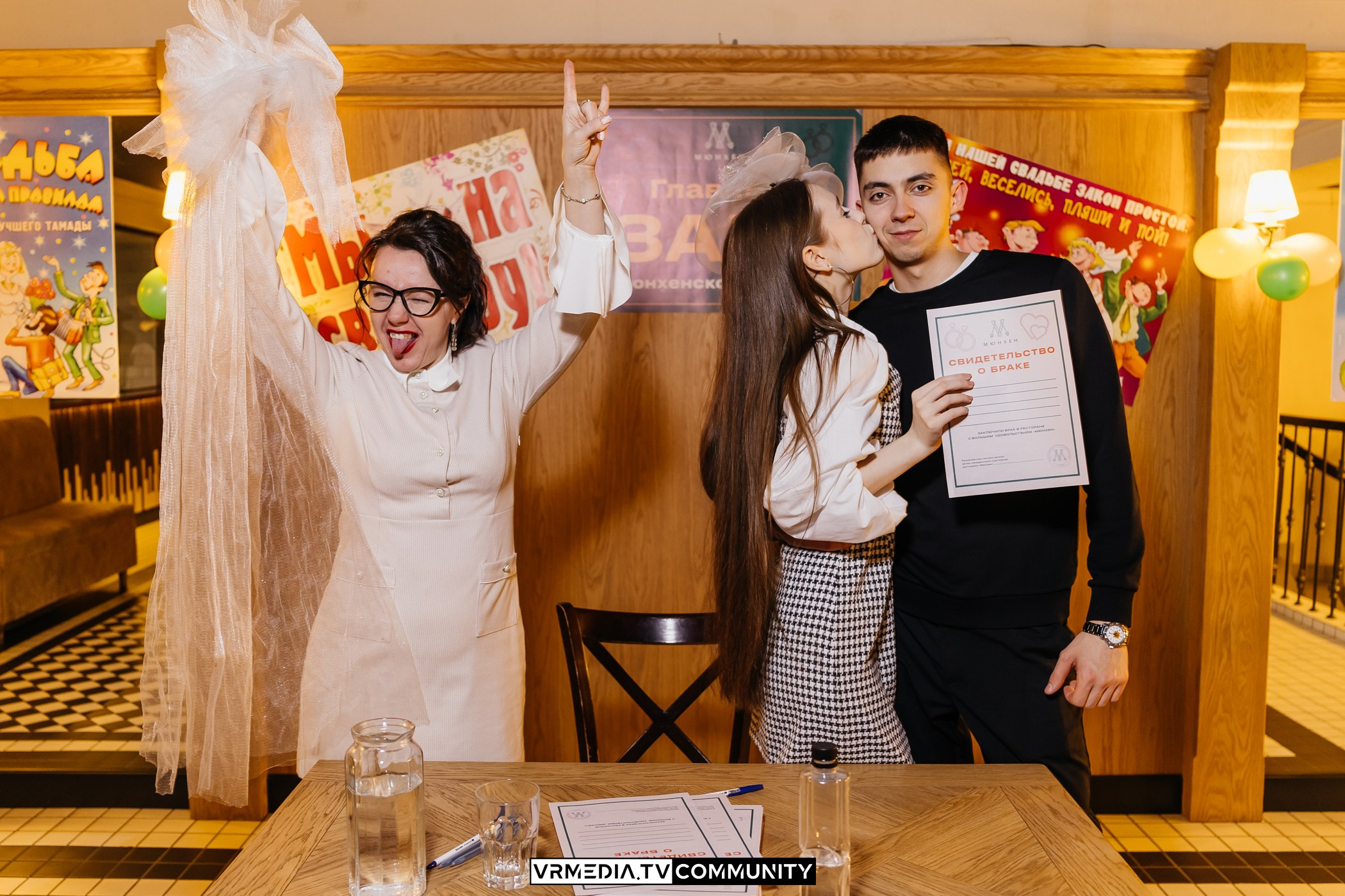 Большая свадьба в ресторане «Мюнхен»