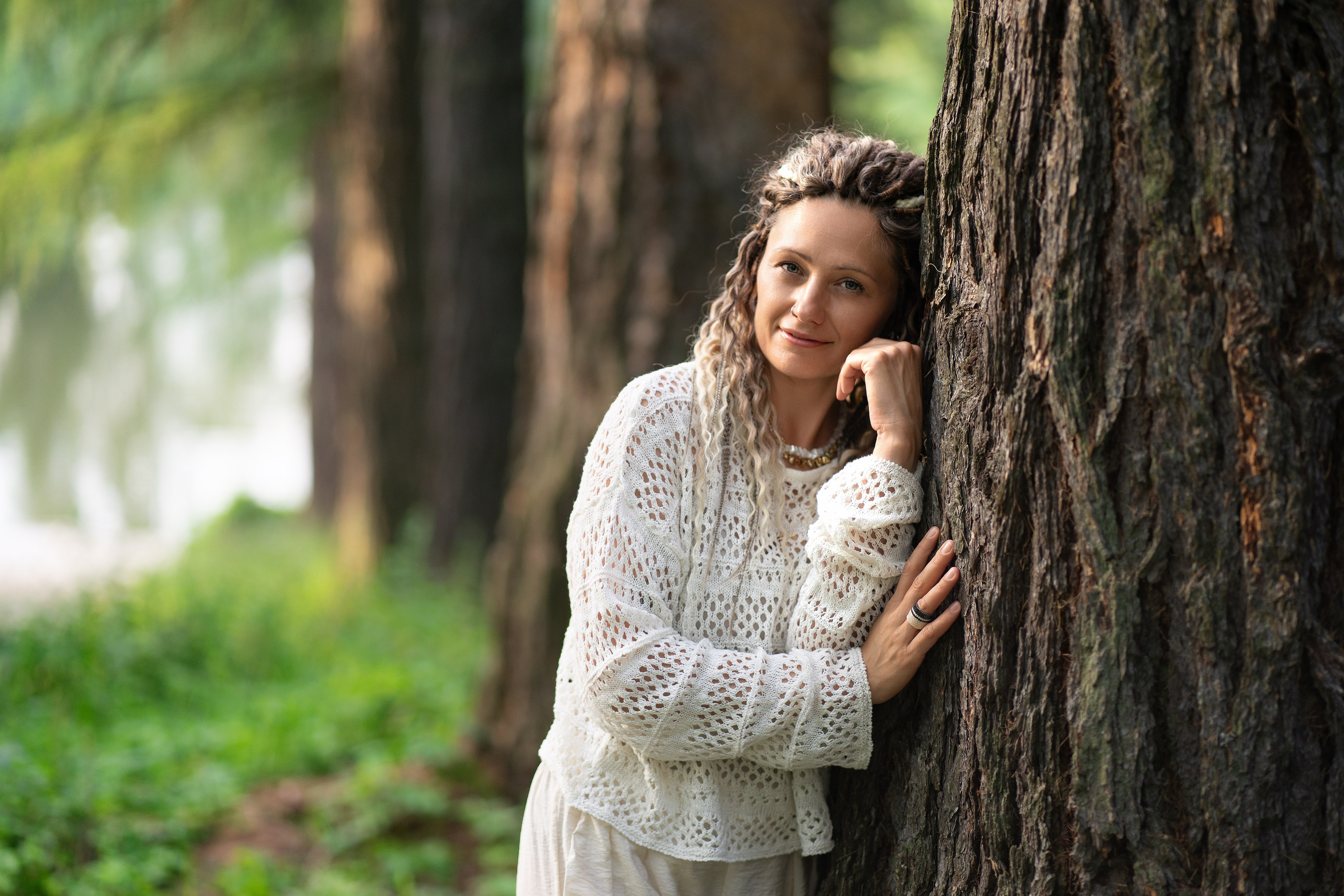 Анна —лесная нимфа. Фотограф Светлана Белоусова