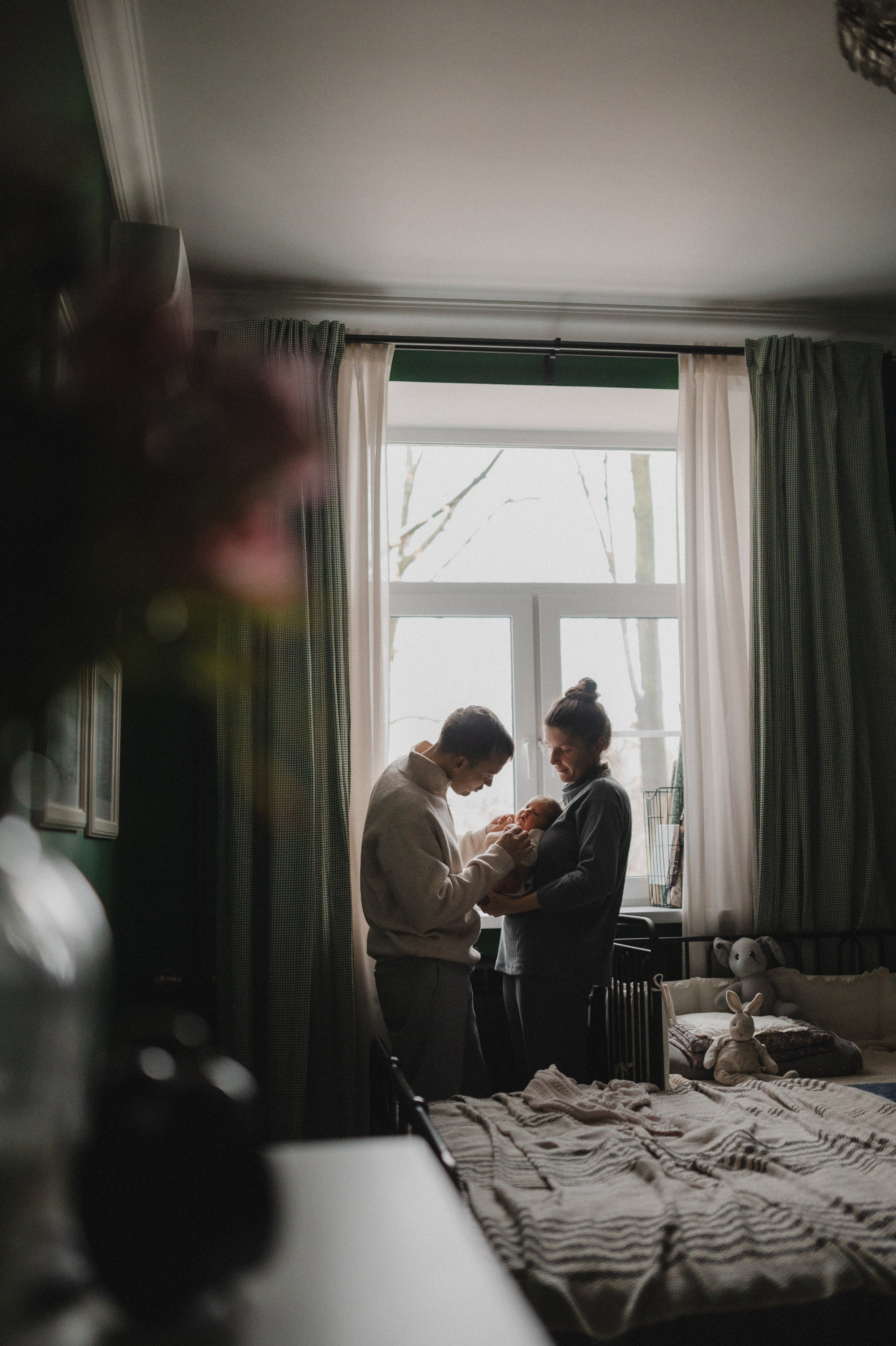 Дима, Нелли, Марк, Нина и Кира дома. Семейный и свадебный lifestyle-фотограф в Москве Мария Петрова