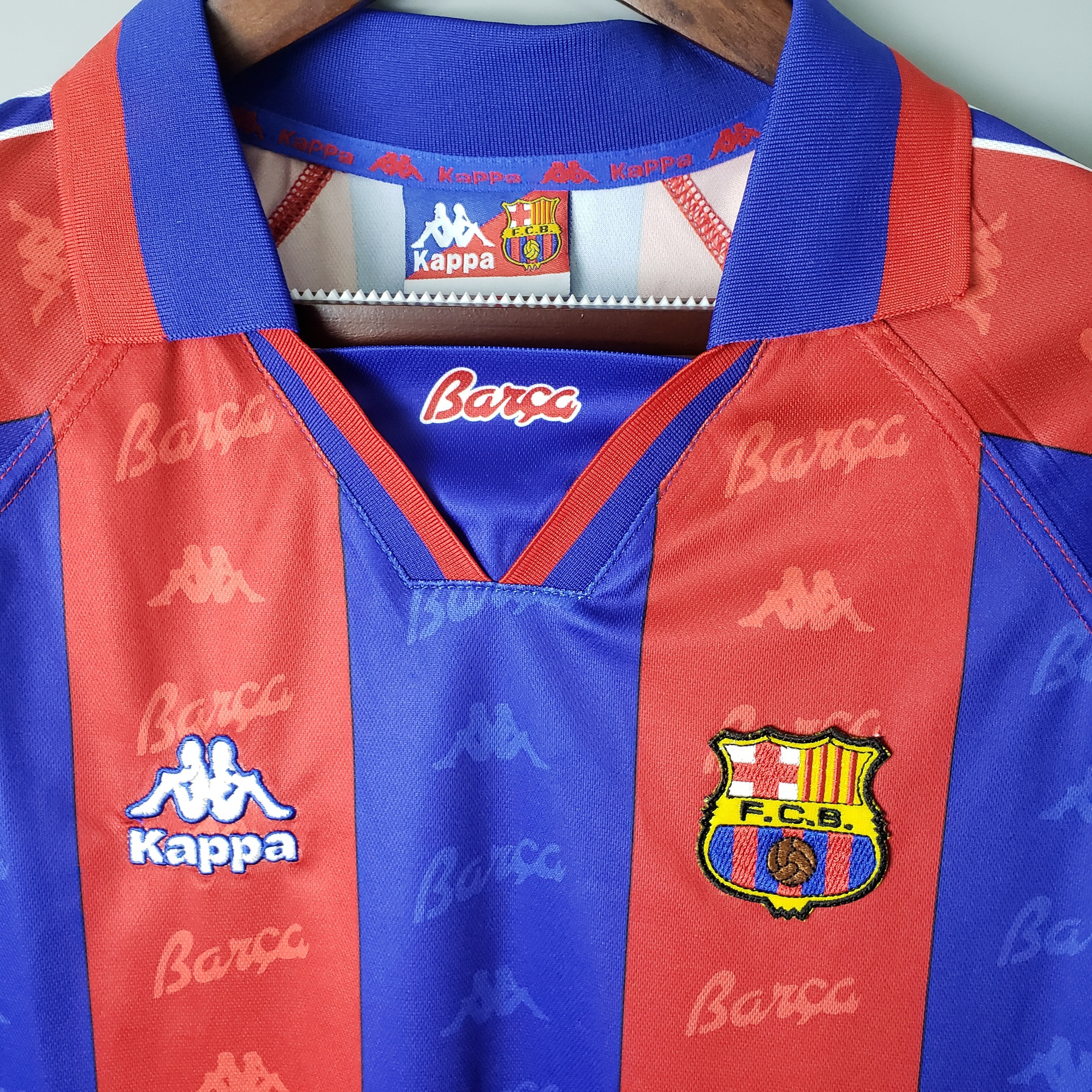 Ретро футболка Barcelona 1996-1997 купить. Футбольный магазин — ssw_magazin