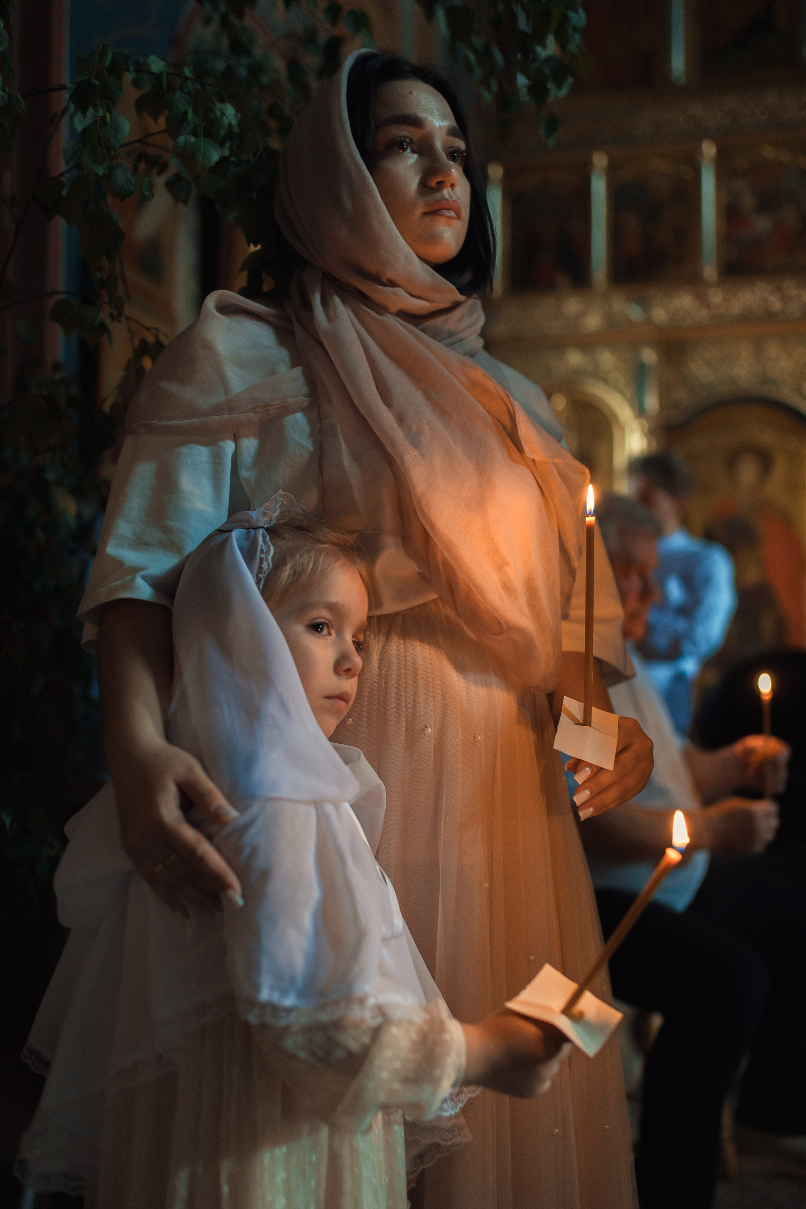 Крещение в Знаменской Церкви г. Переславль Залесский. Профессиональный фотограф в Москве и Мо Мария Шантарёва