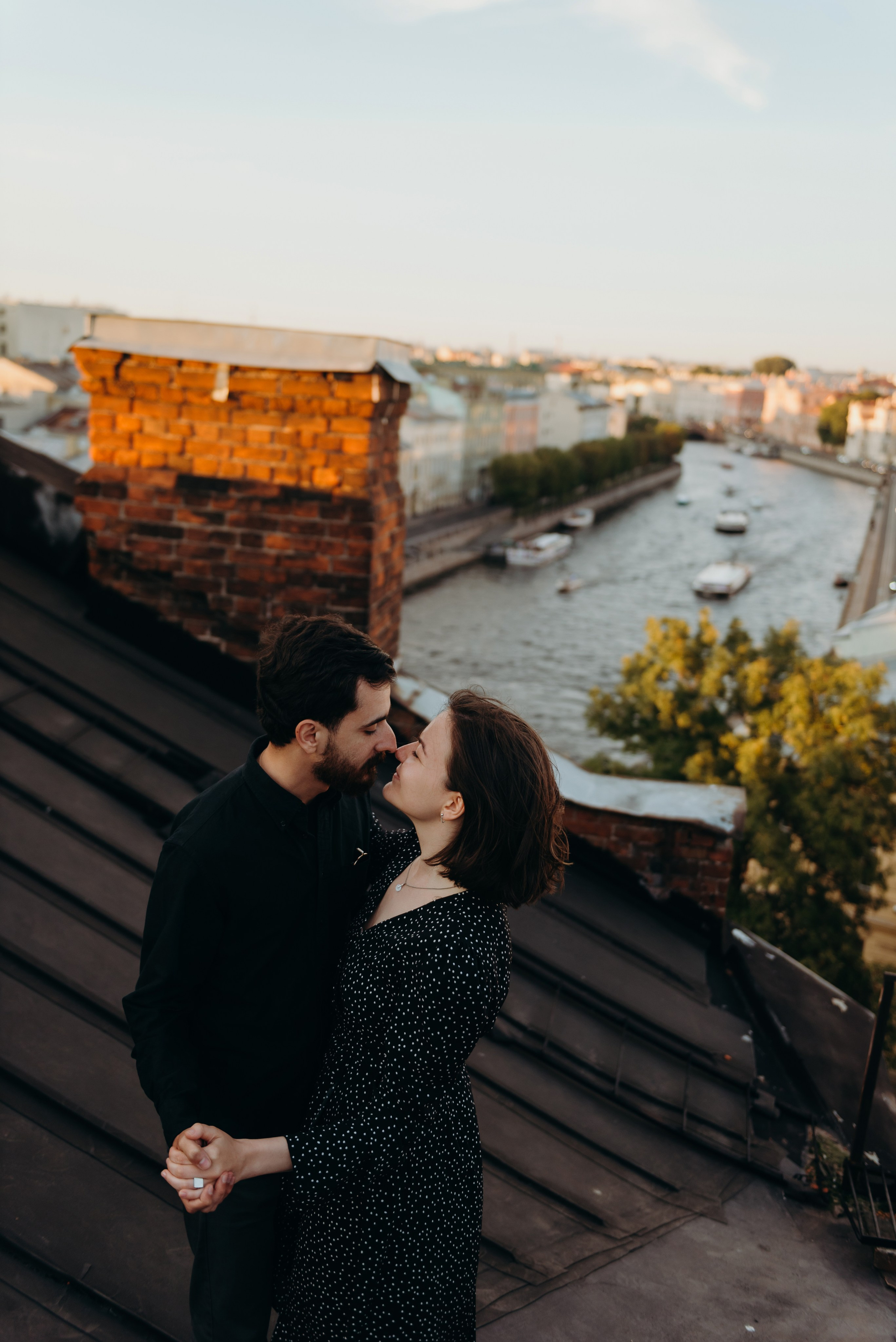Мы гуляли по крышам питера. Фотограф Алена Нормальная в Санкт-Петербурге