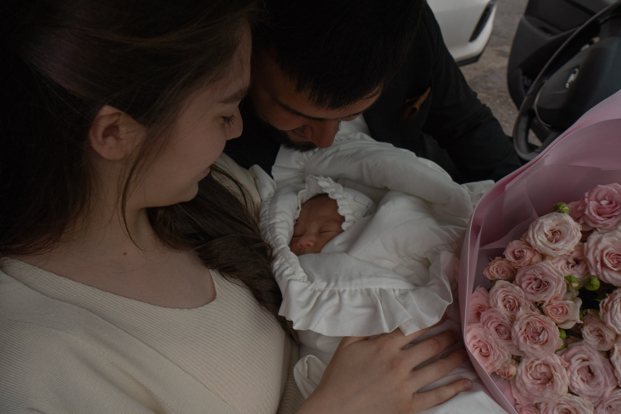 Выписка из роддома. Семейный фотограф и видеограф Алёна Ким