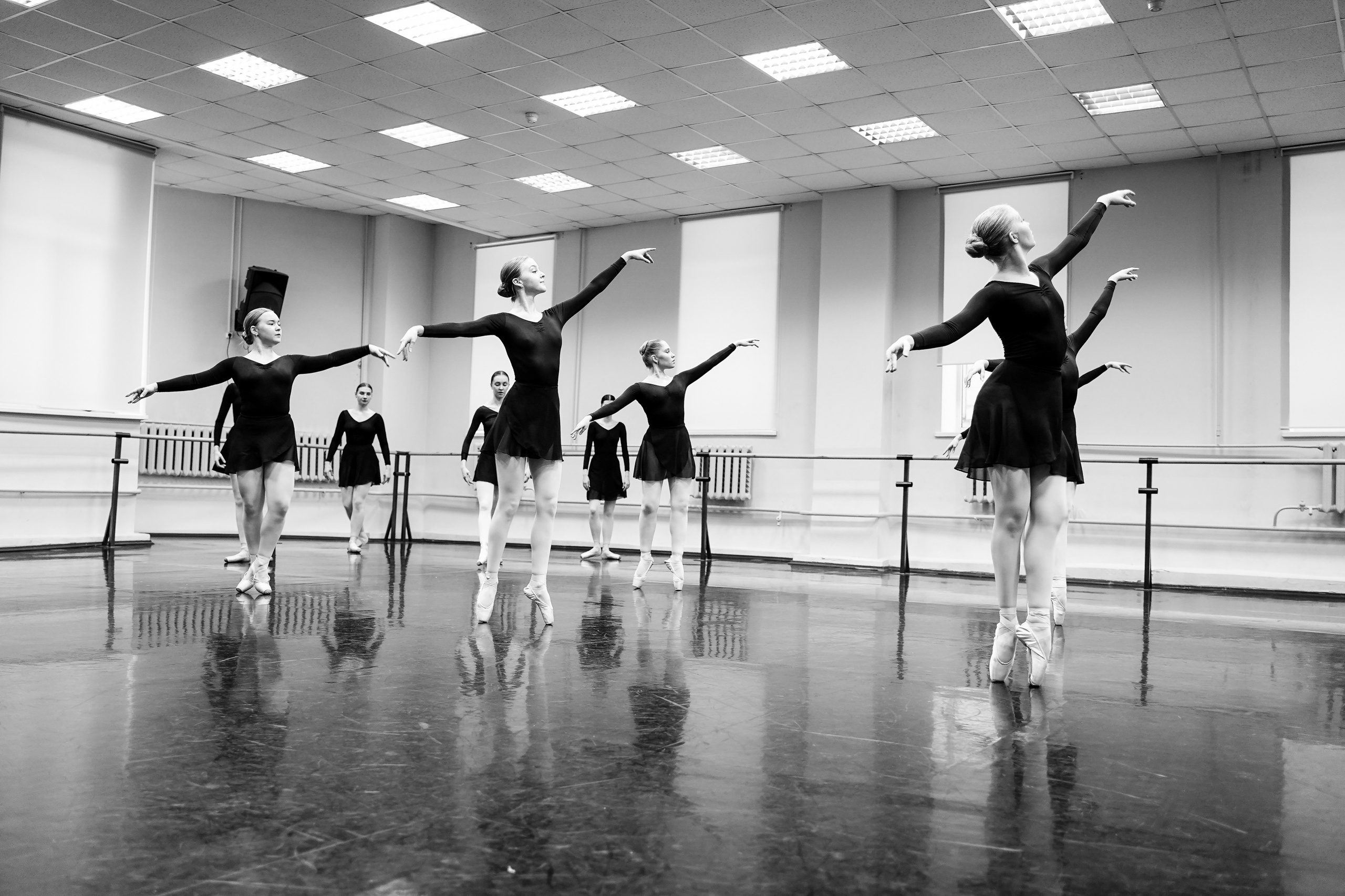 Классический танец. Экзамен 2й курс. Фотограф Ксения Соло