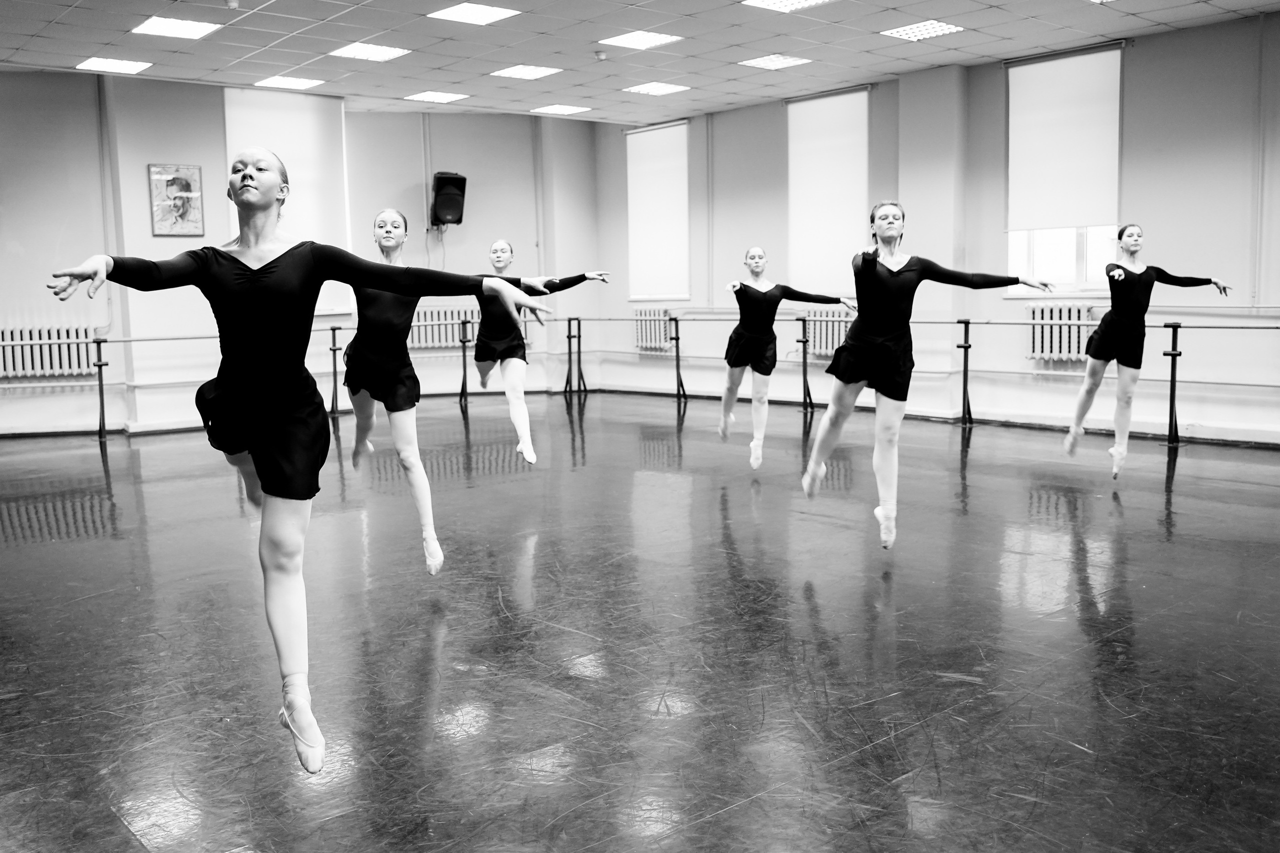 Классический танец. Экзамен 2й курс. Фотограф Ксения Соло